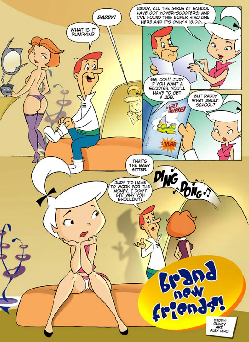 Brand New Jetsons Friends [Alex Hiro] cover