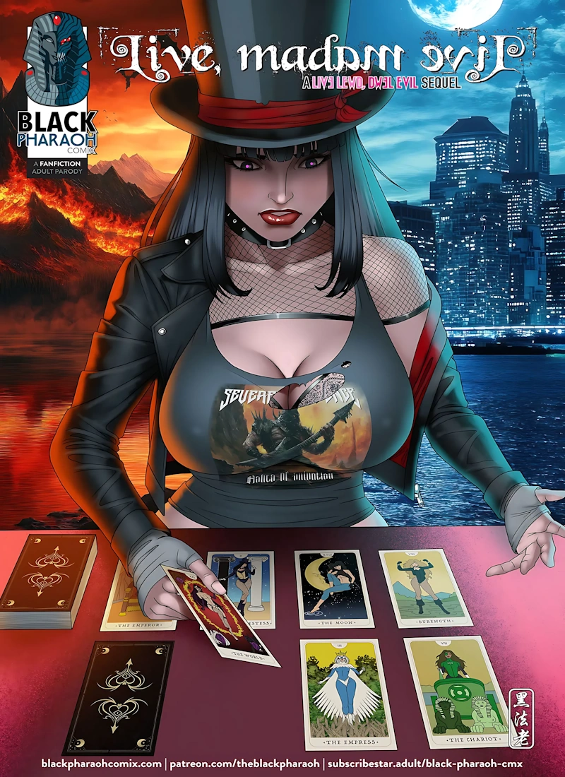 Live Madam, Evil – Justice League [Black Pharaoh] cover