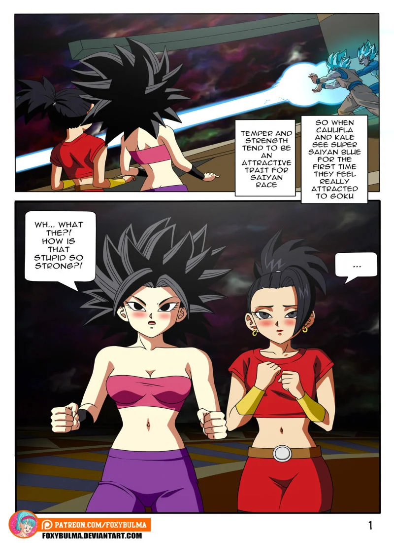 Saiyan Love (Dragon Ball Super) [FoxyBulma] cover