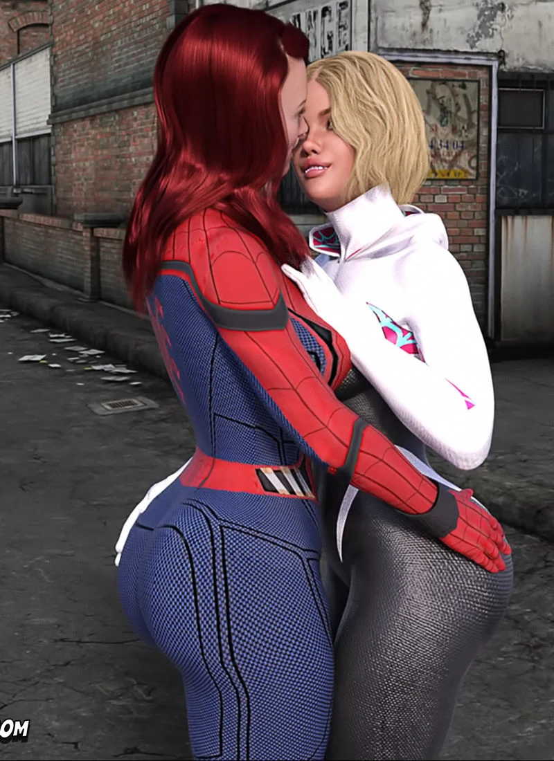 Spider-Gwen X Rhino (Spider-Man) [MegaParodies] cover