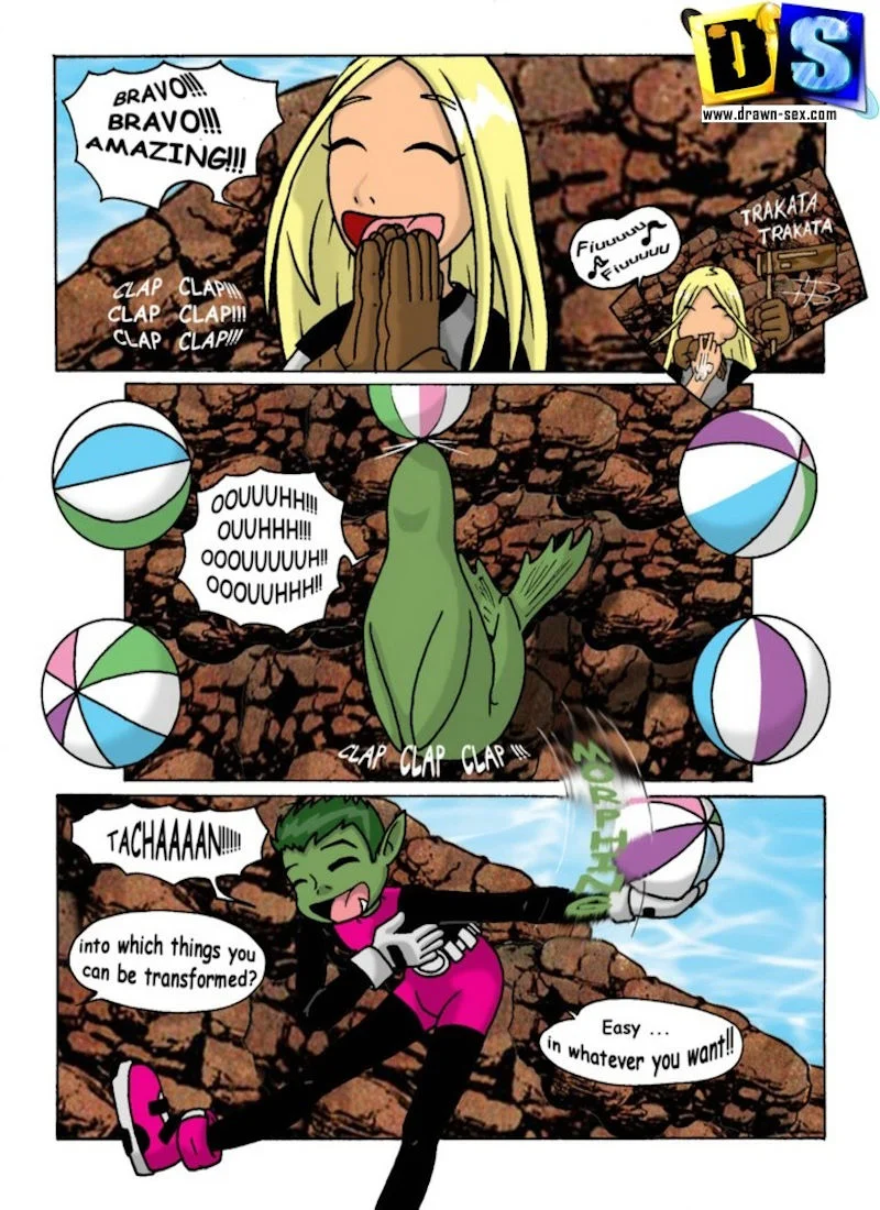 Teen Titans Comix [ujinko] cover