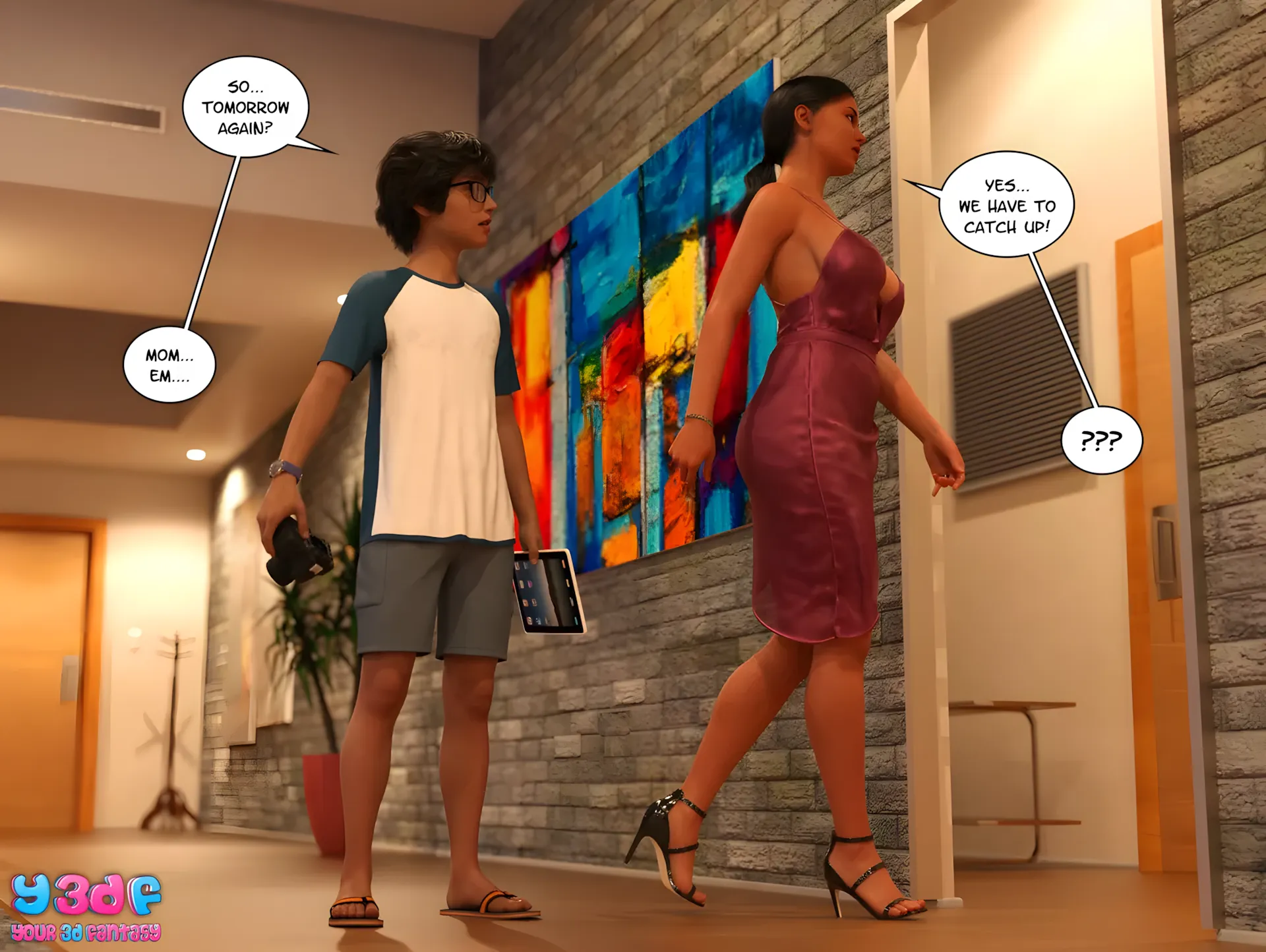 My Trophy Mom [Y3DF], 2. My Trophy Mom - Chapter 2, page 60 of 81
