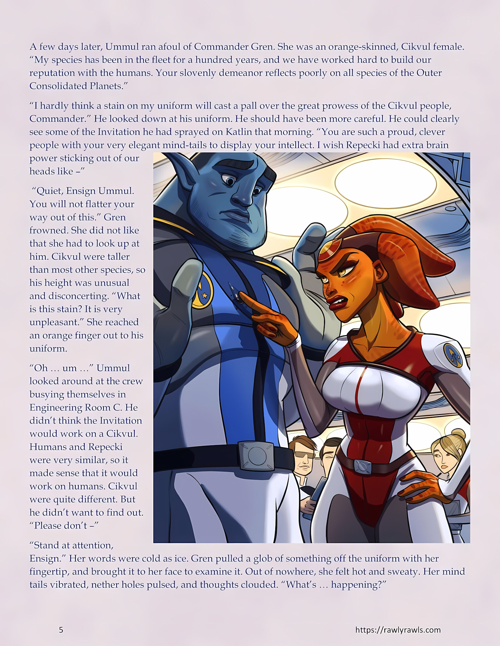 Never Insult a Repecki [NickEronic], Never Insult a Repecki 4, page 5 of 8