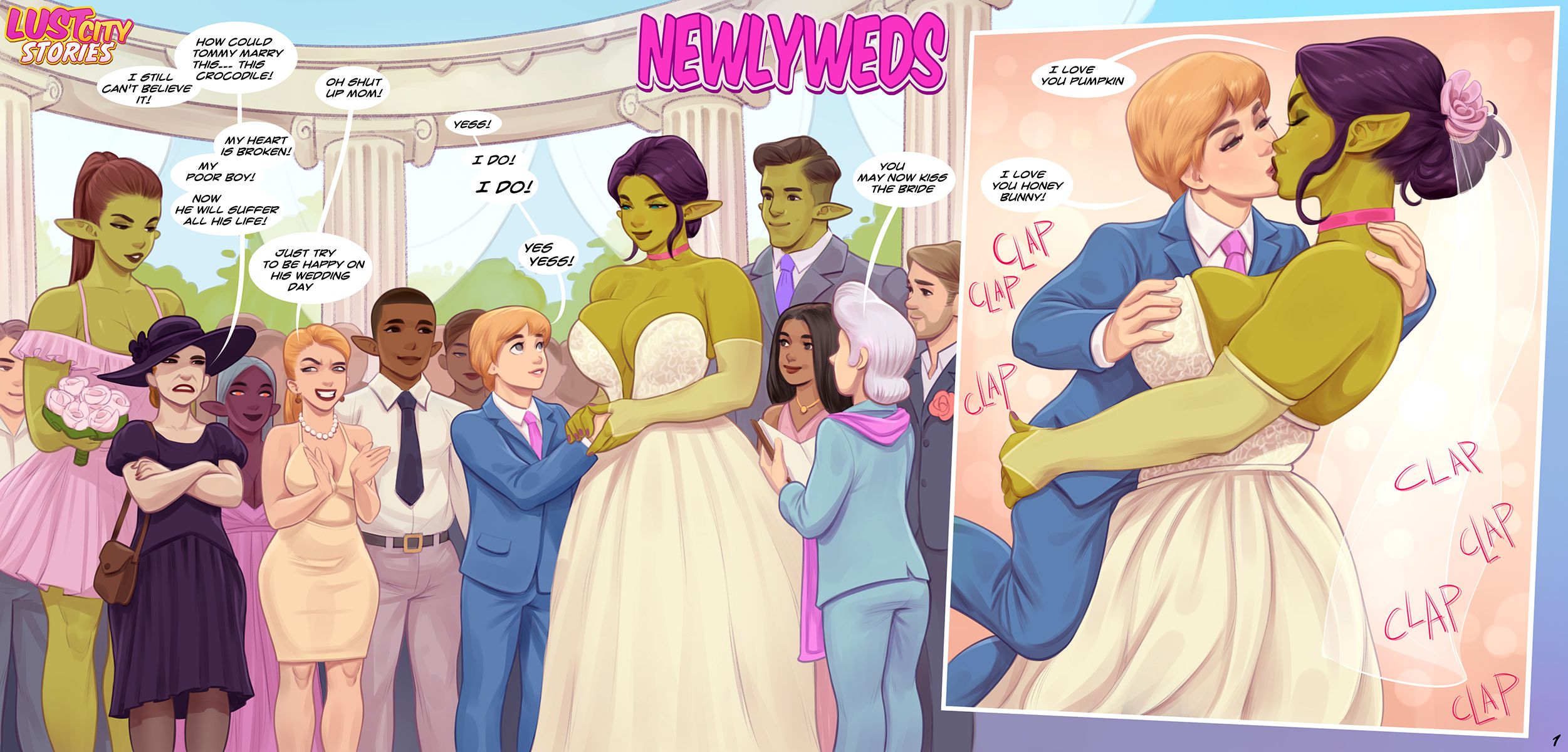 Newlyweds [Rino99], Newlyweds, page 1 of 23