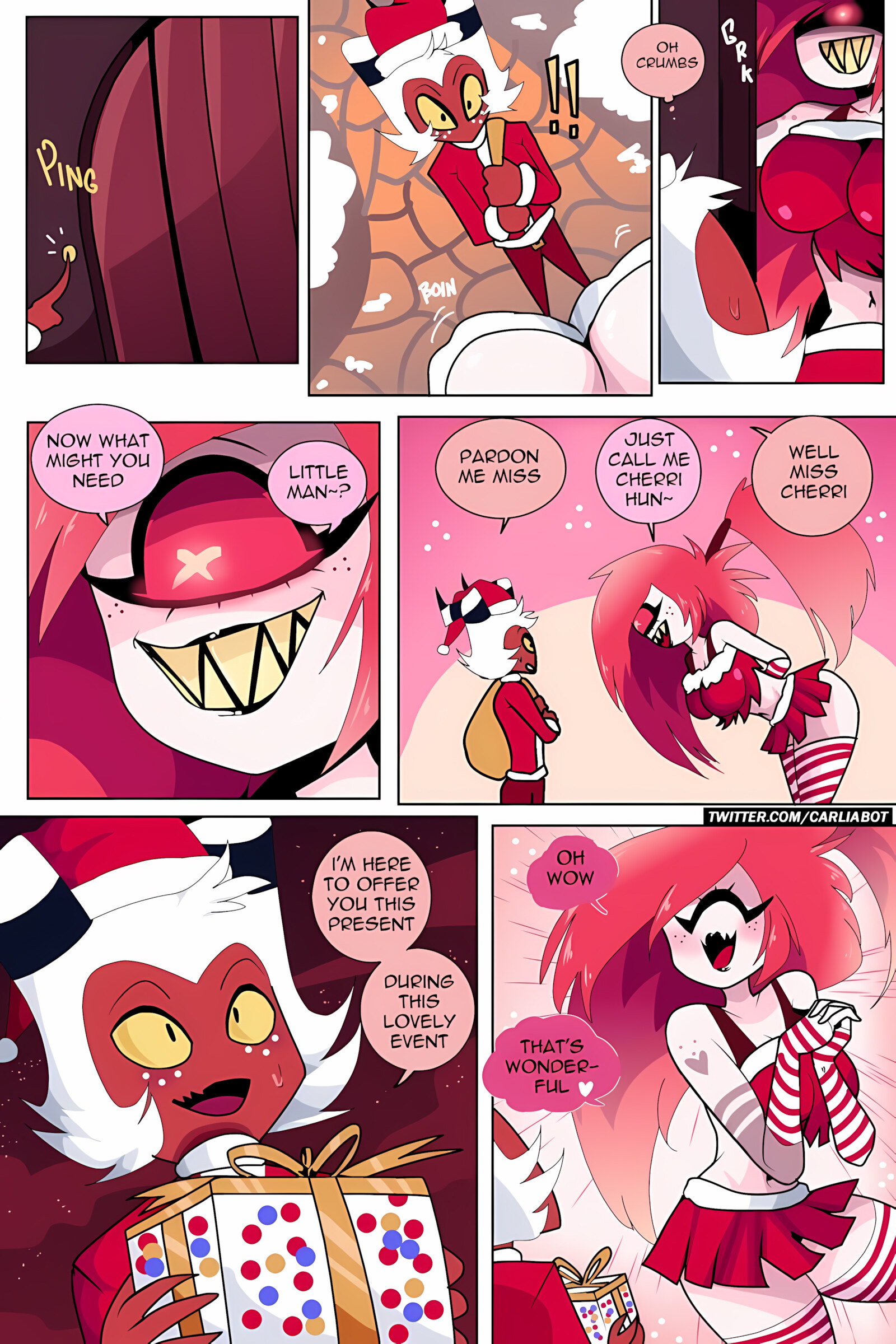 A christmas gift [Carliabot], A christmas gift, page 3 of 6
