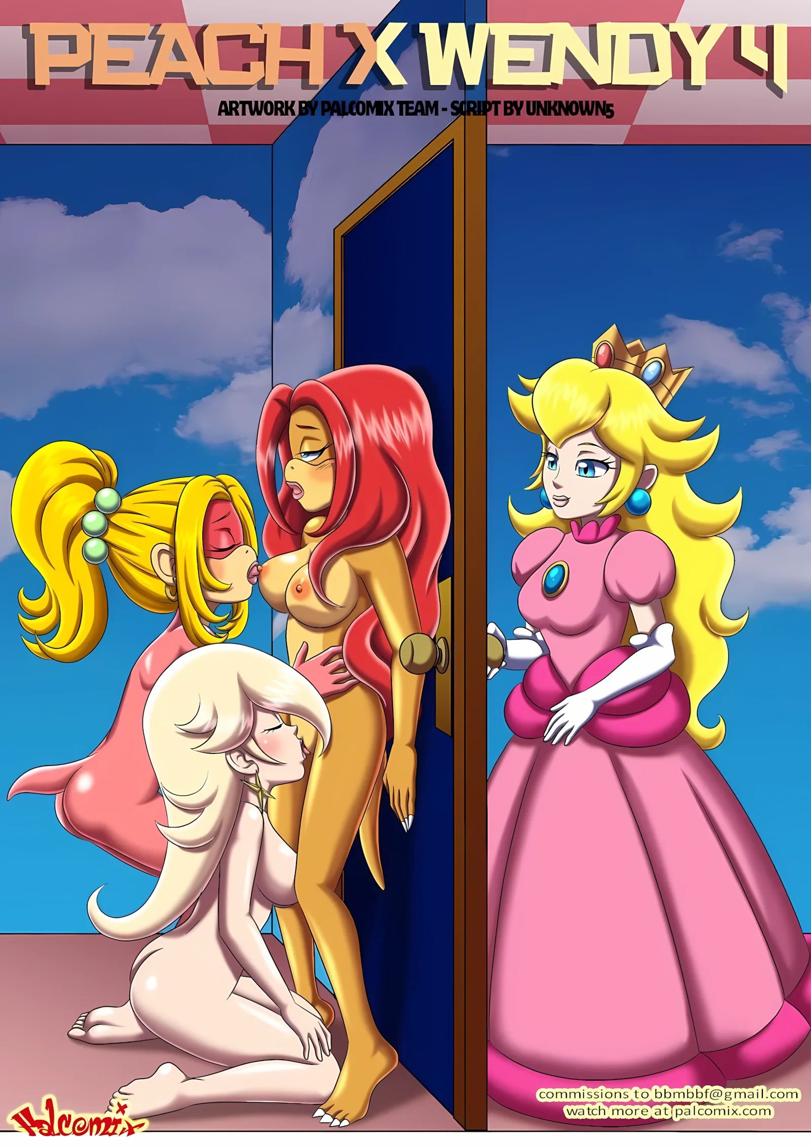 Peach X Wendy [Palcomix], 4 . Peach X Wendy - Chapter 4 (Mario) [Palcomix], page 1 of 22