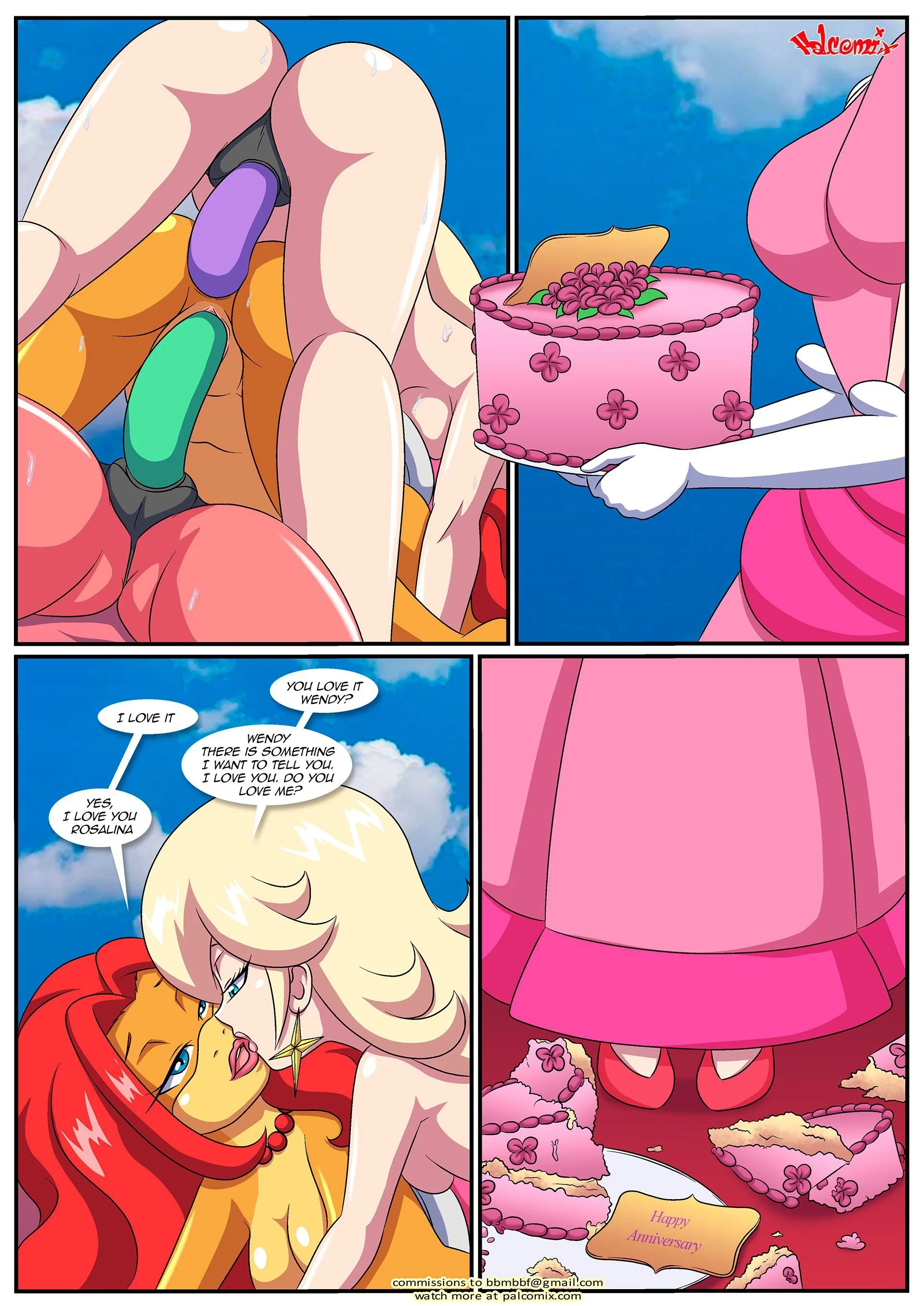 Peach X Wendy [Palcomix], 4 . Peach X Wendy - Chapter 4 (Mario) [Palcomix], page 20 of 22