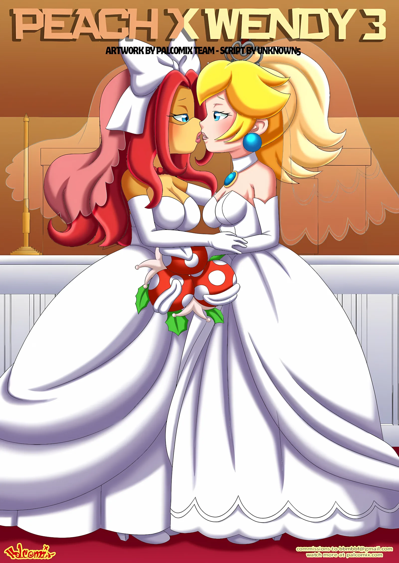 Peach X Wendy [Palcomix], 3 . Peach X Wendy - Chapter 3 (Mario) [Palcomix], page 1 of 16