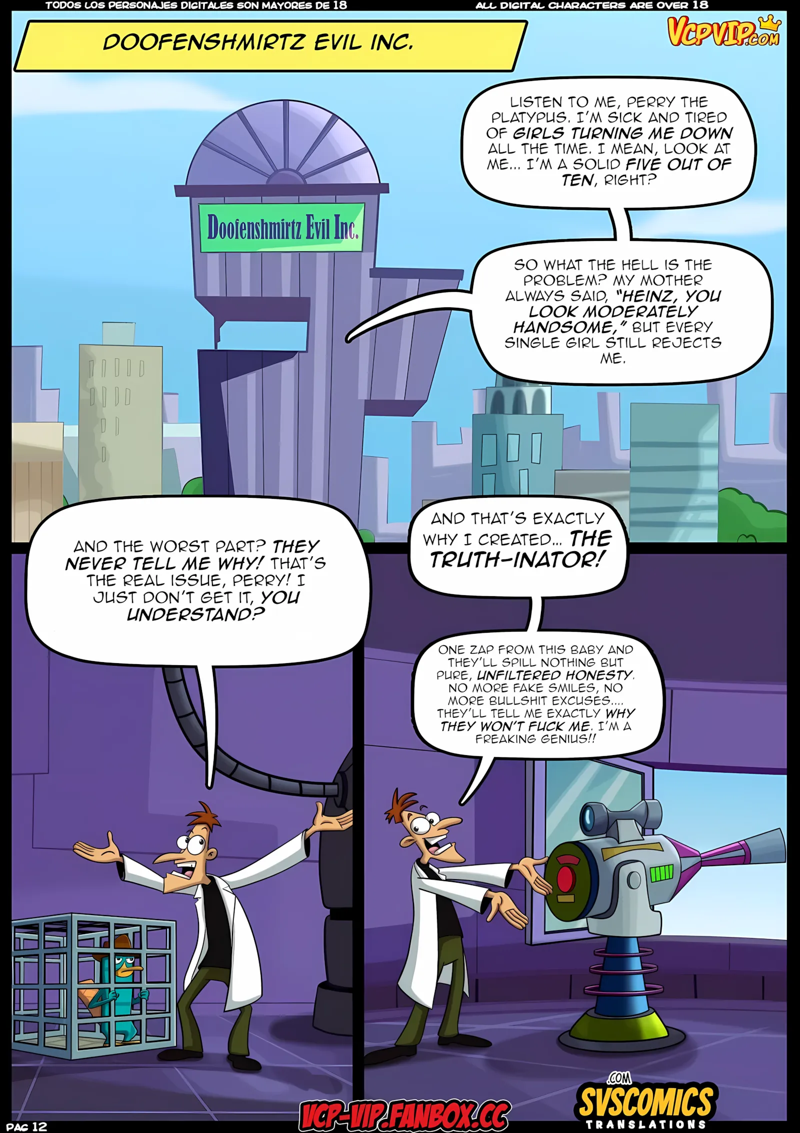 Phineas and Ferb – Family Secrets [VcpVip], 1. Phineas and Ferb – Family Secrets, page 13 of 39