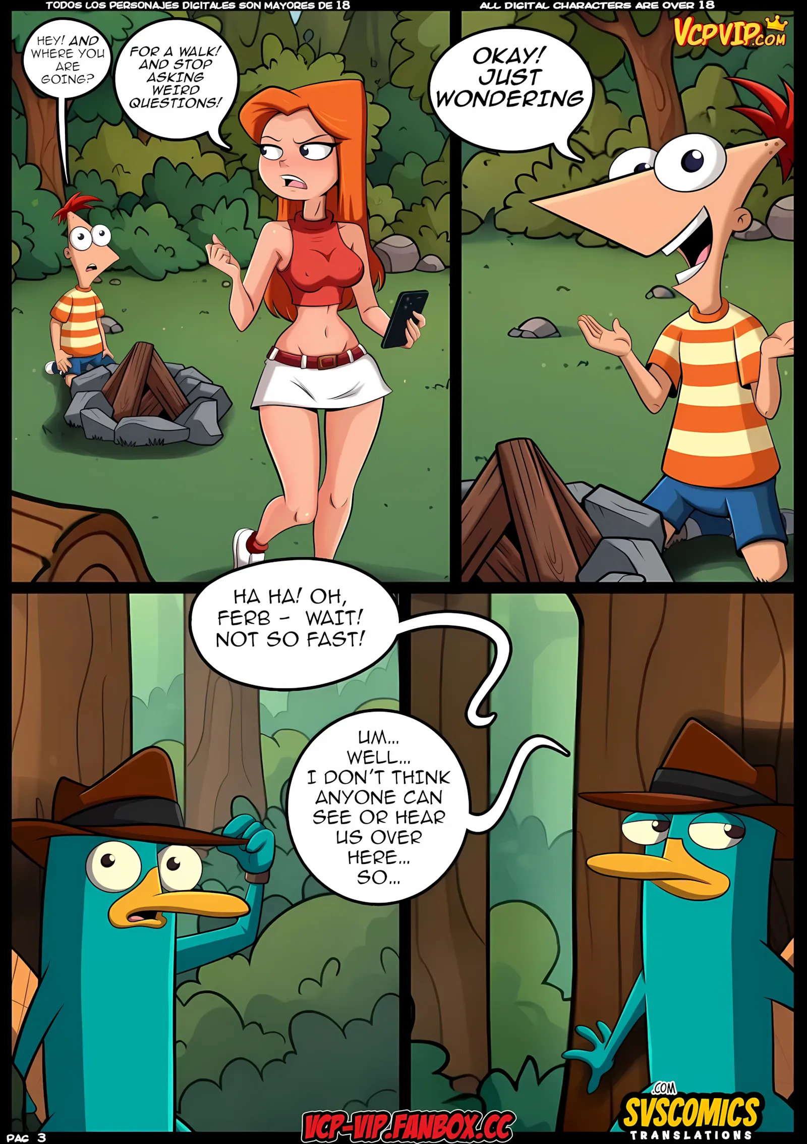 Phineas and Ferb – Family Secrets [VcpVip], 1. Phineas and Ferb – Family Secrets, page 4 of 39