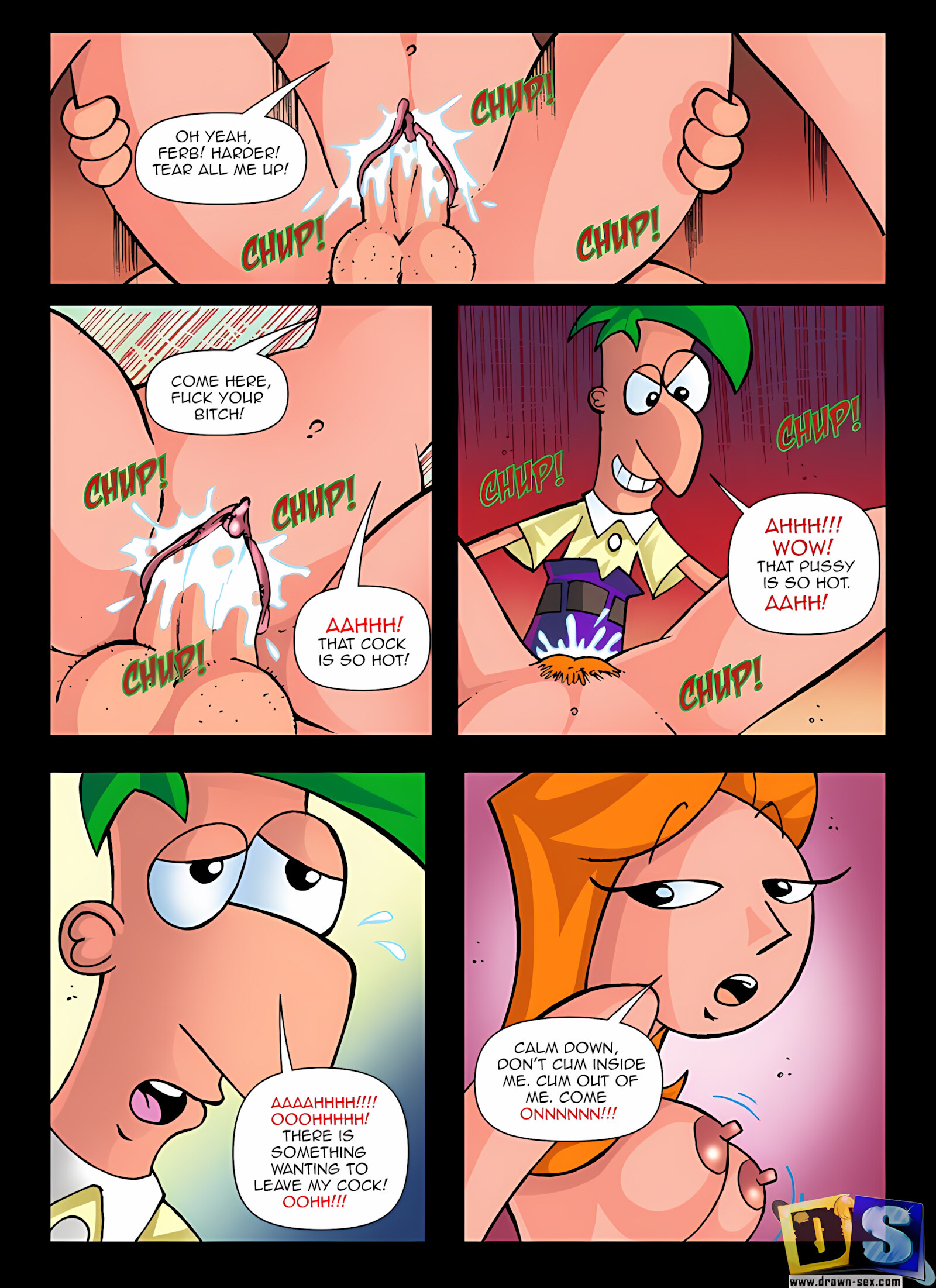 Phineas and Ferb [Drawn-Sex], Phineas and Ferb, page 5 of 6