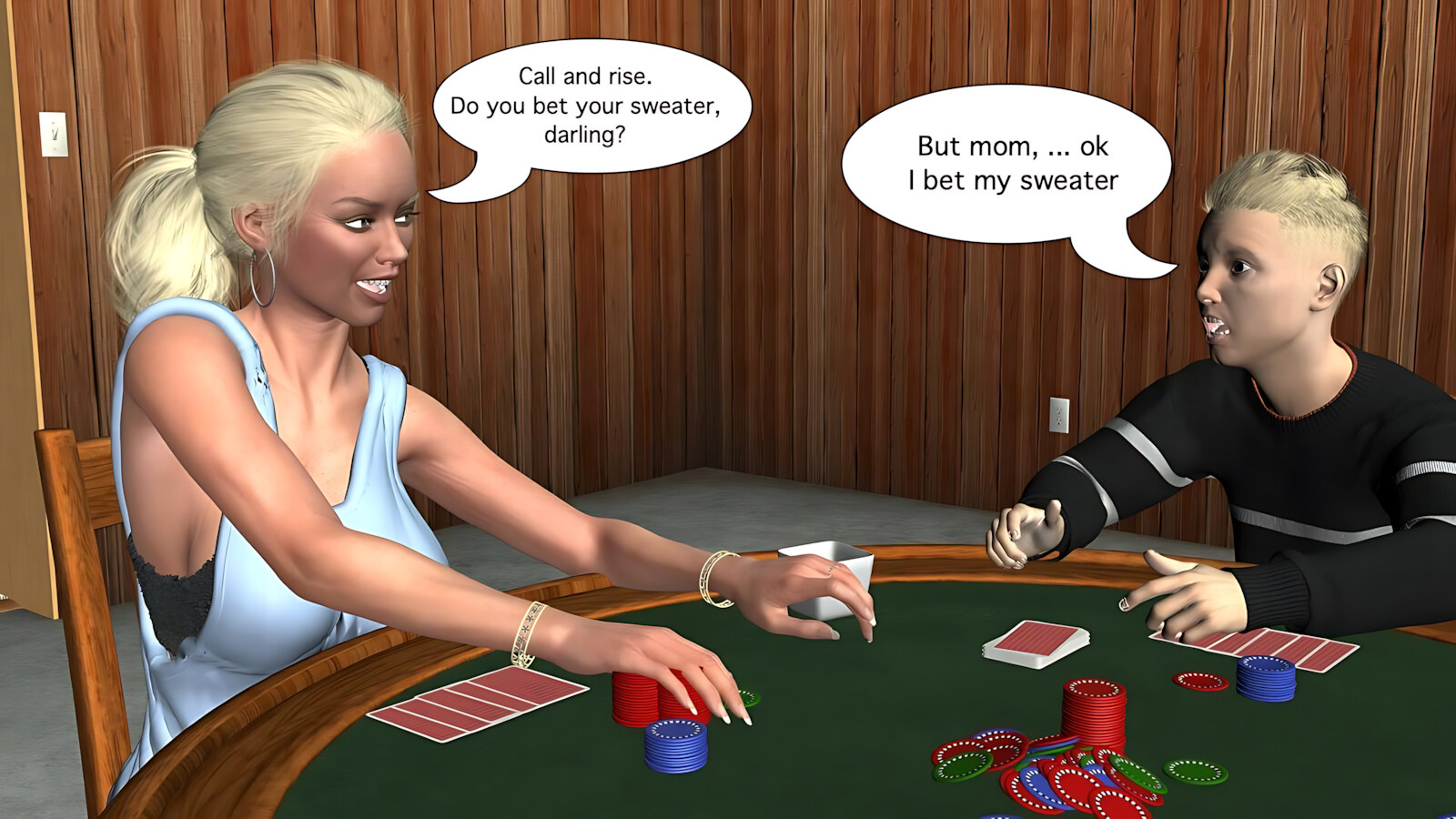 Poker Mom [Vger], Poker Mom, page 15 of 146