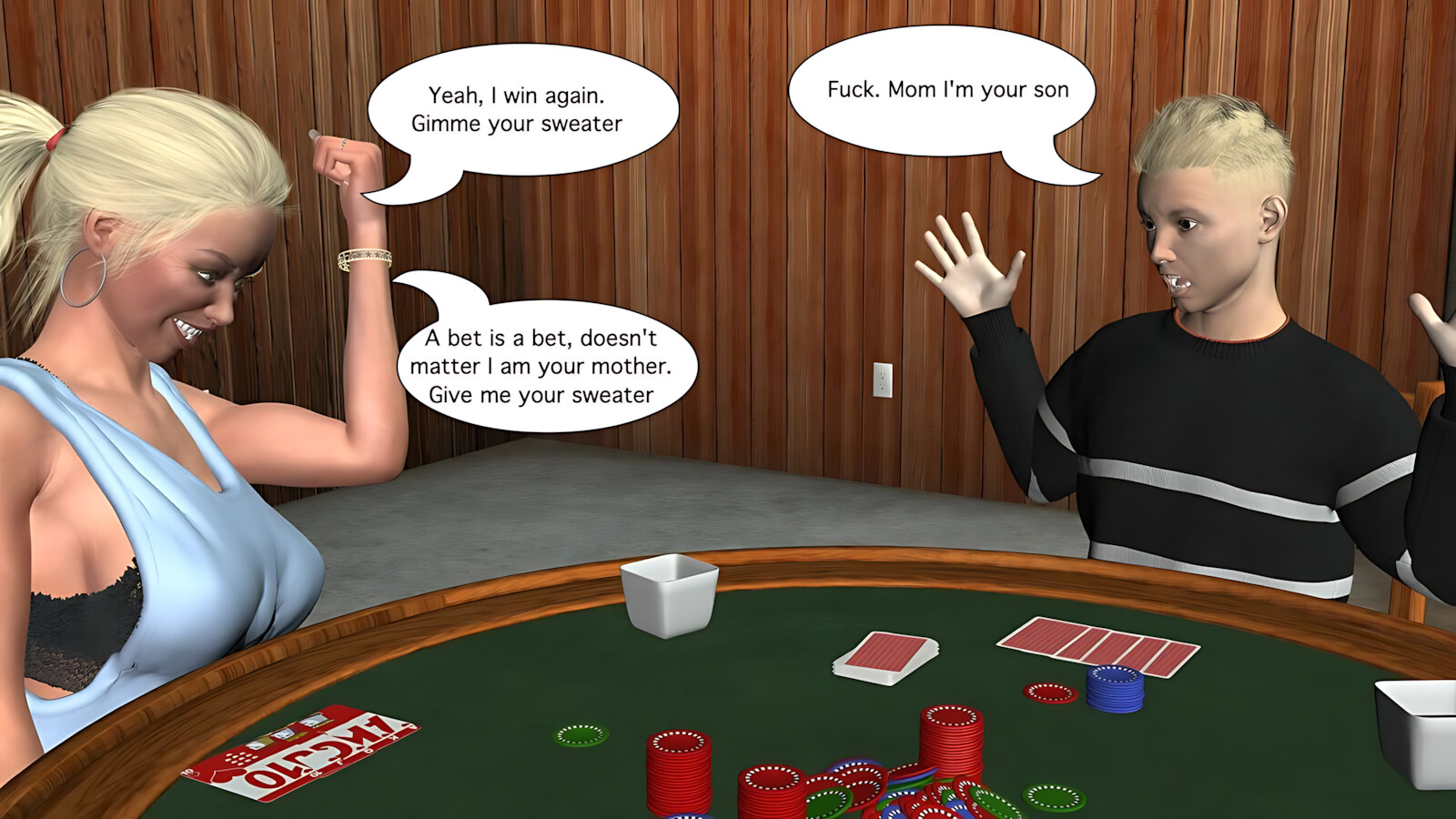 Poker Mom [Vger], Poker Mom, page 17 of 146