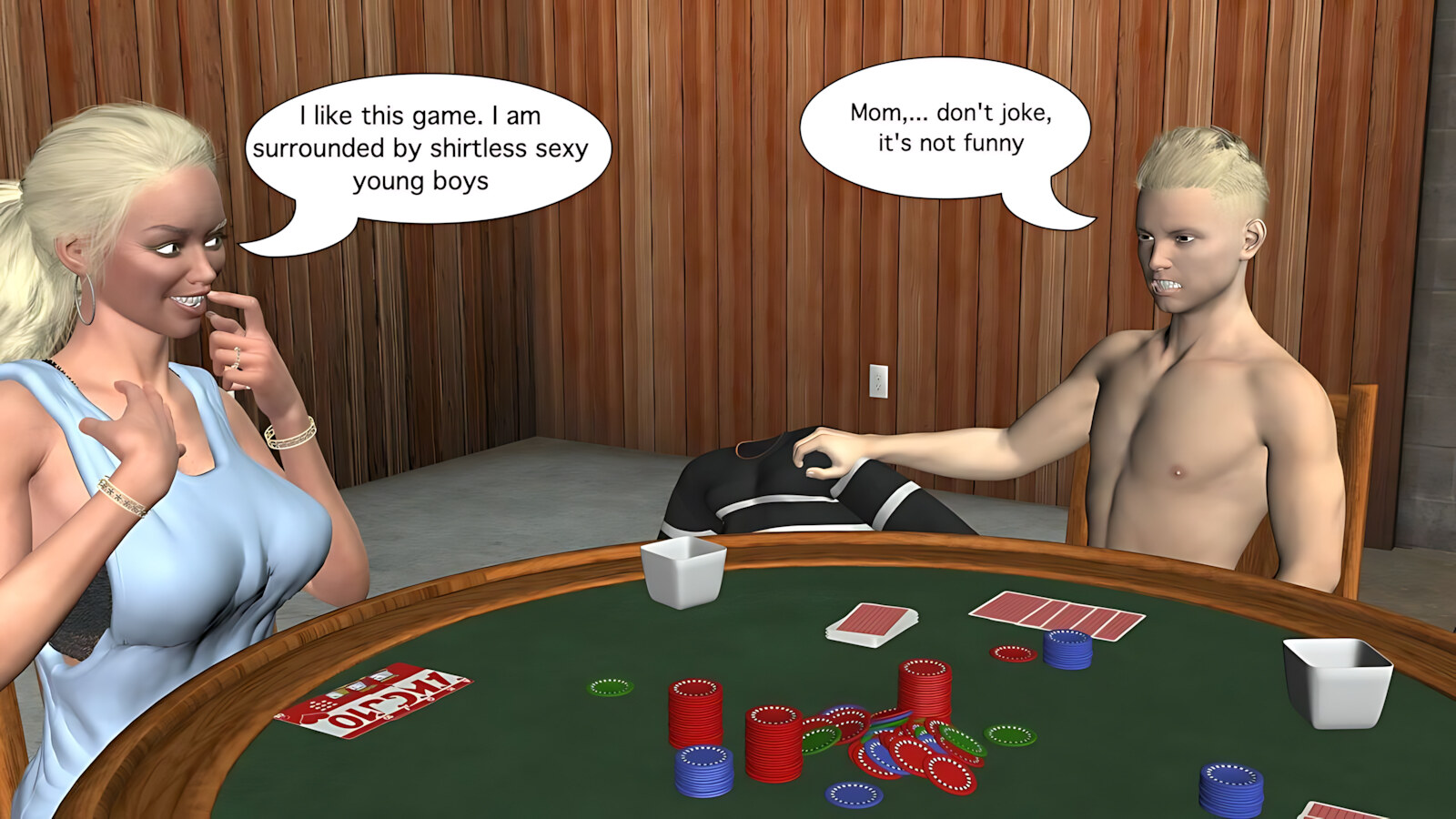 Poker Mom [Vger], Poker Mom, page 18 of 146