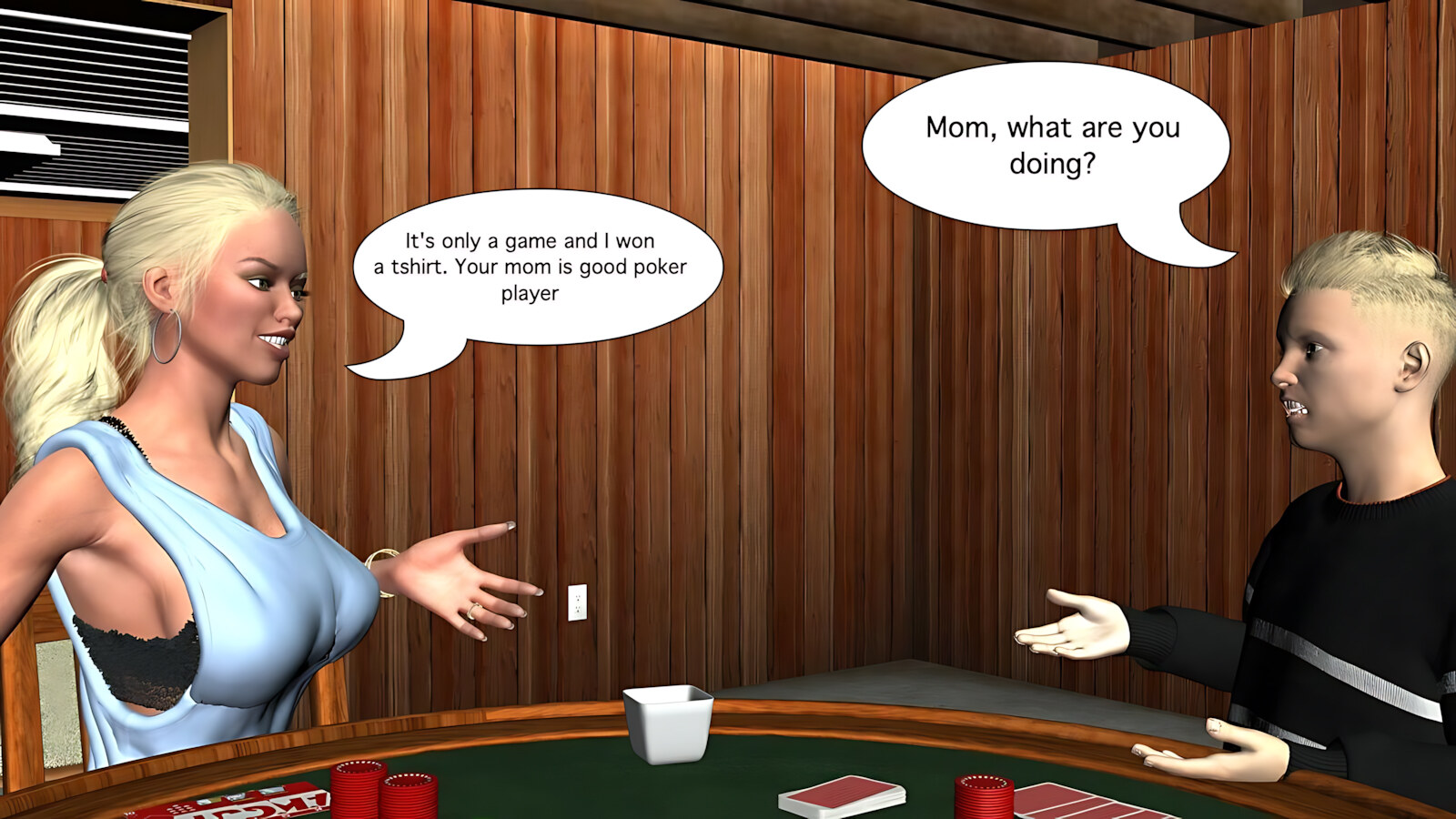 Poker Mom [Vger], Poker Mom, page 9 of 146