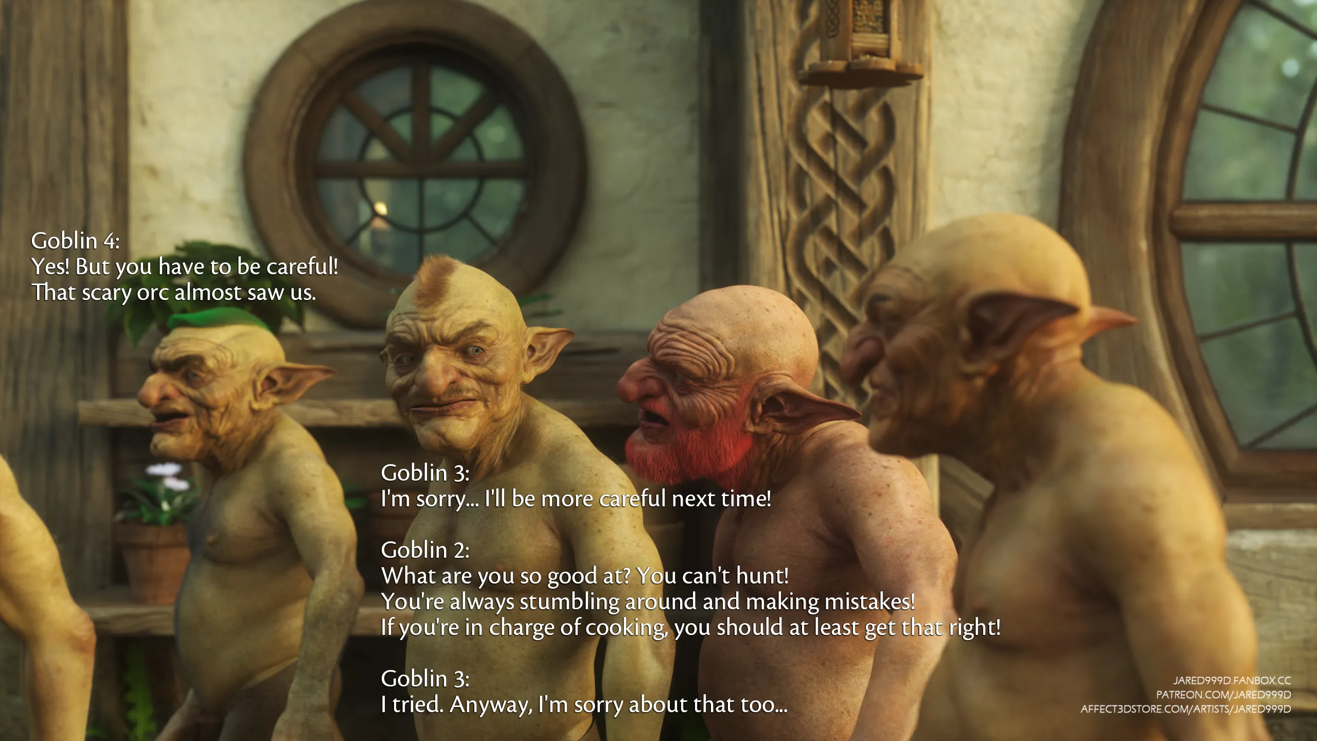 Princess And 5 Goblins [Jared999D], 3.3. Princess And 5 Goblins - Chapter 3, page 3 of 70