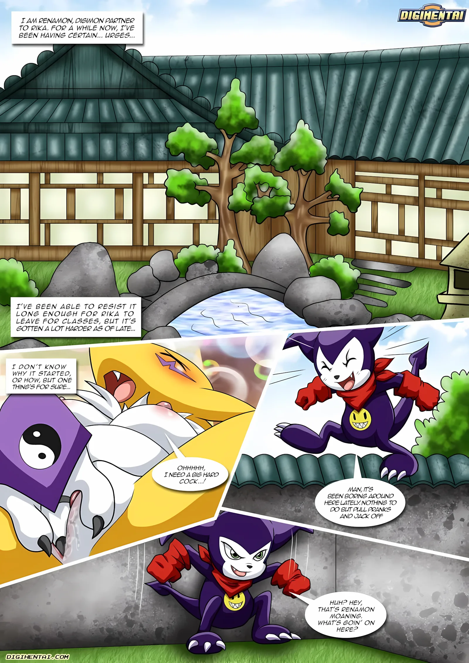 Renamon´s First Time (Digimon) [PalComix], 1 . Renamon´s First Time - (Digimon) [PalComix], page 2 of 20