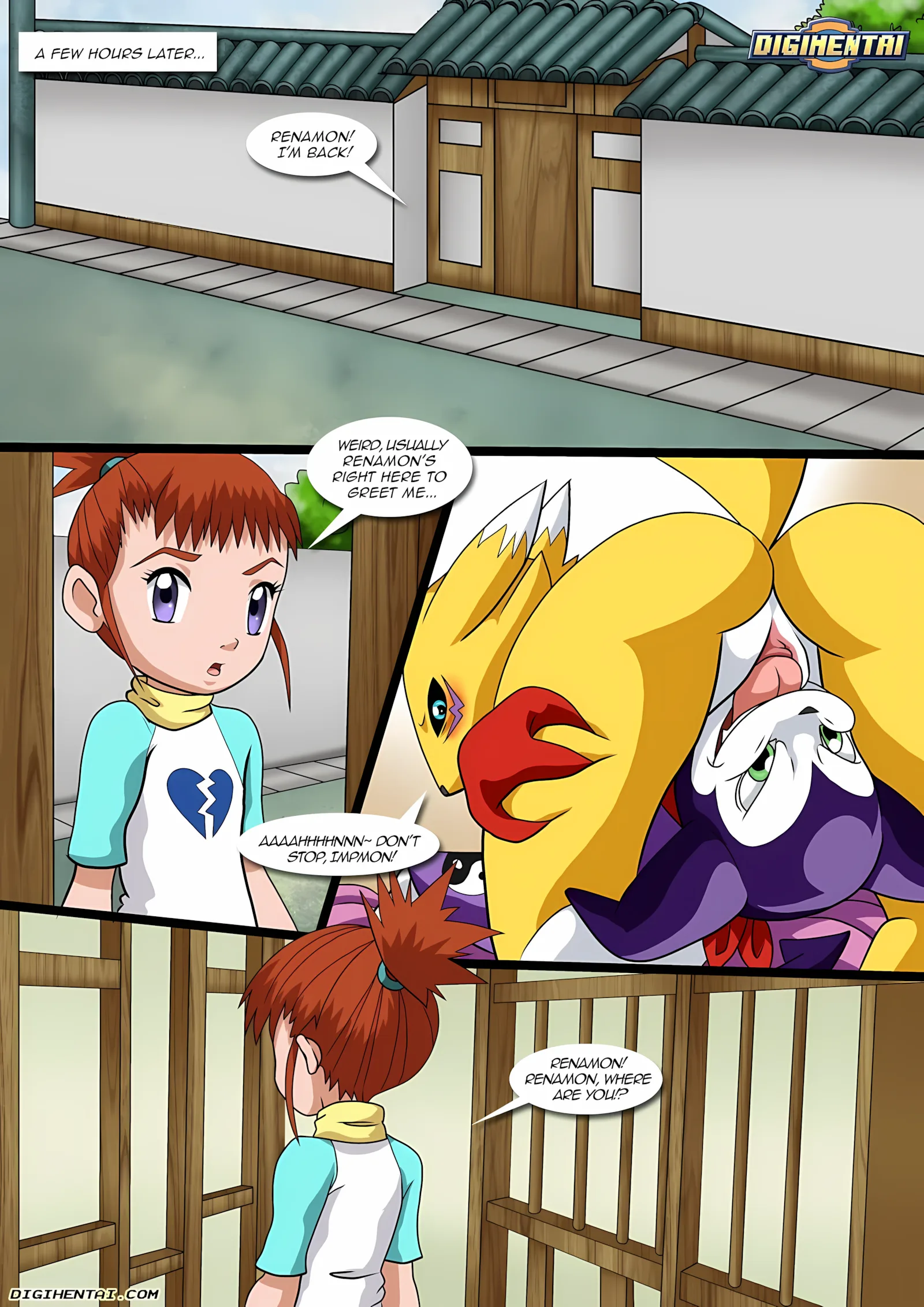 Renamon´s First Time (Digimon) [PalComix], 1 . Renamon´s First Time - (Digimon) [PalComix], page 19 of 20
