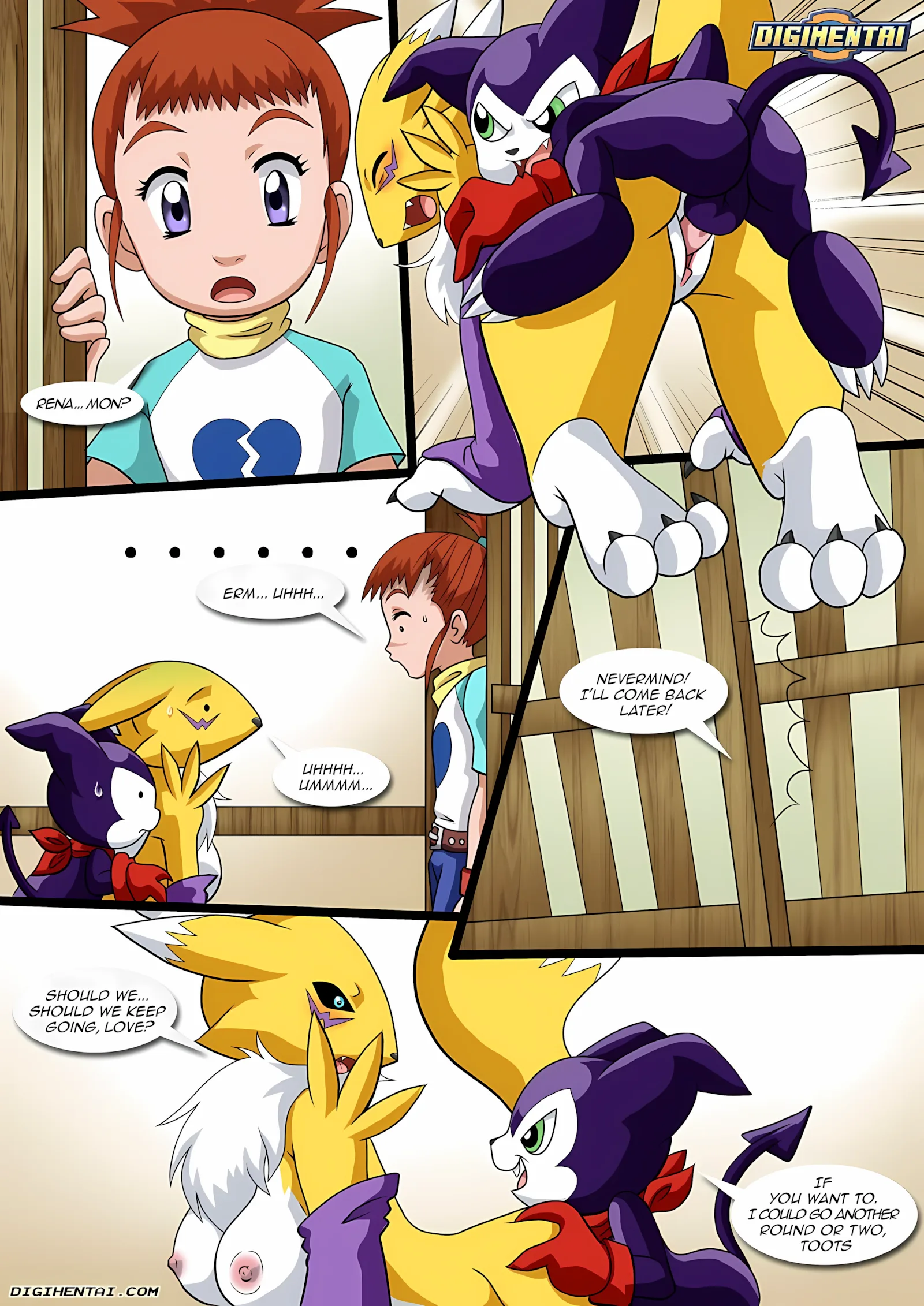 Renamon´s First Time (Digimon) [PalComix], 1 . Renamon´s First Time - (Digimon) [PalComix], page 20 of 20