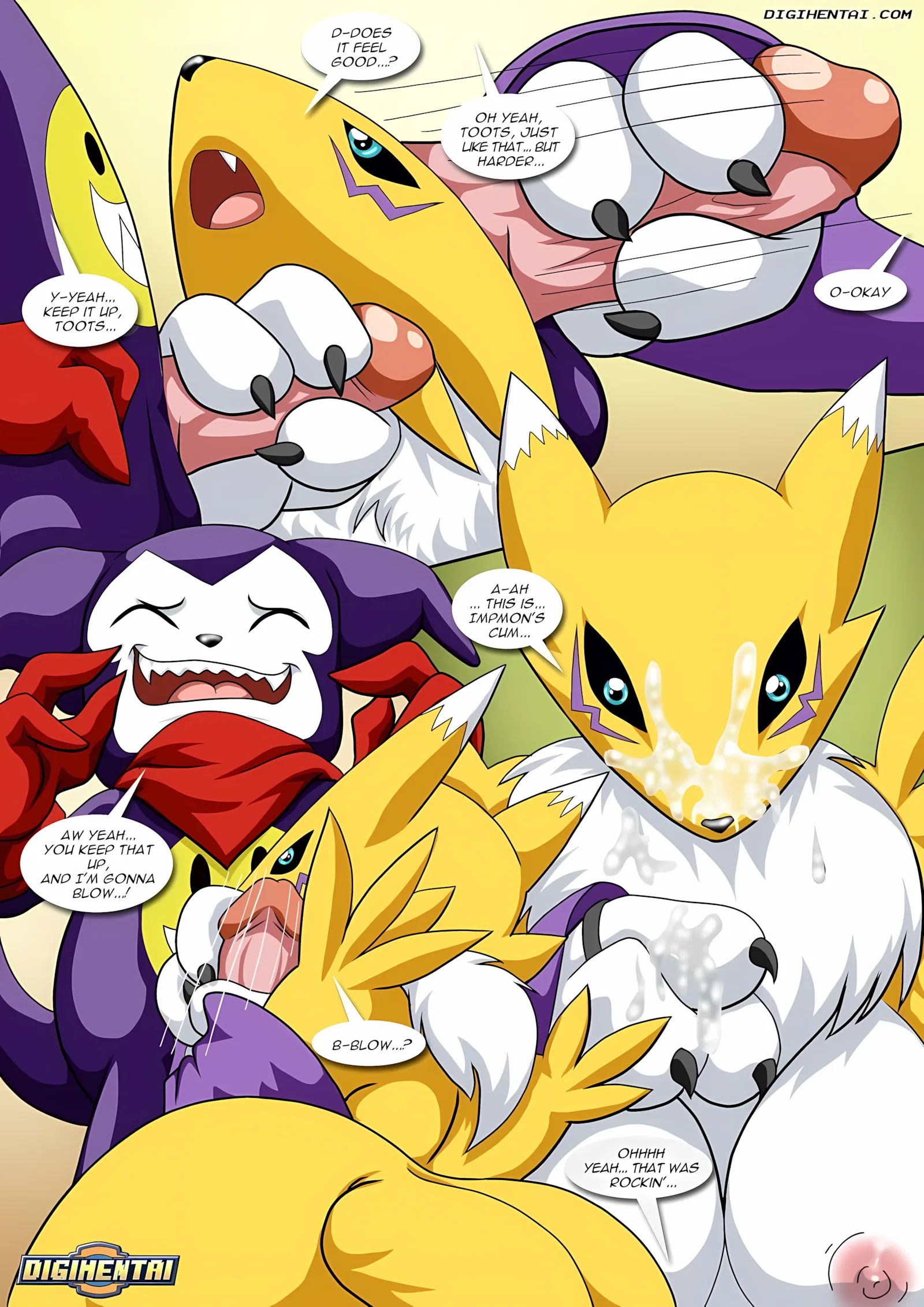 Renamon´s First Time (Digimon) [PalComix], 1 . Renamon´s First Time - (Digimon) [PalComix], page 5 of 20