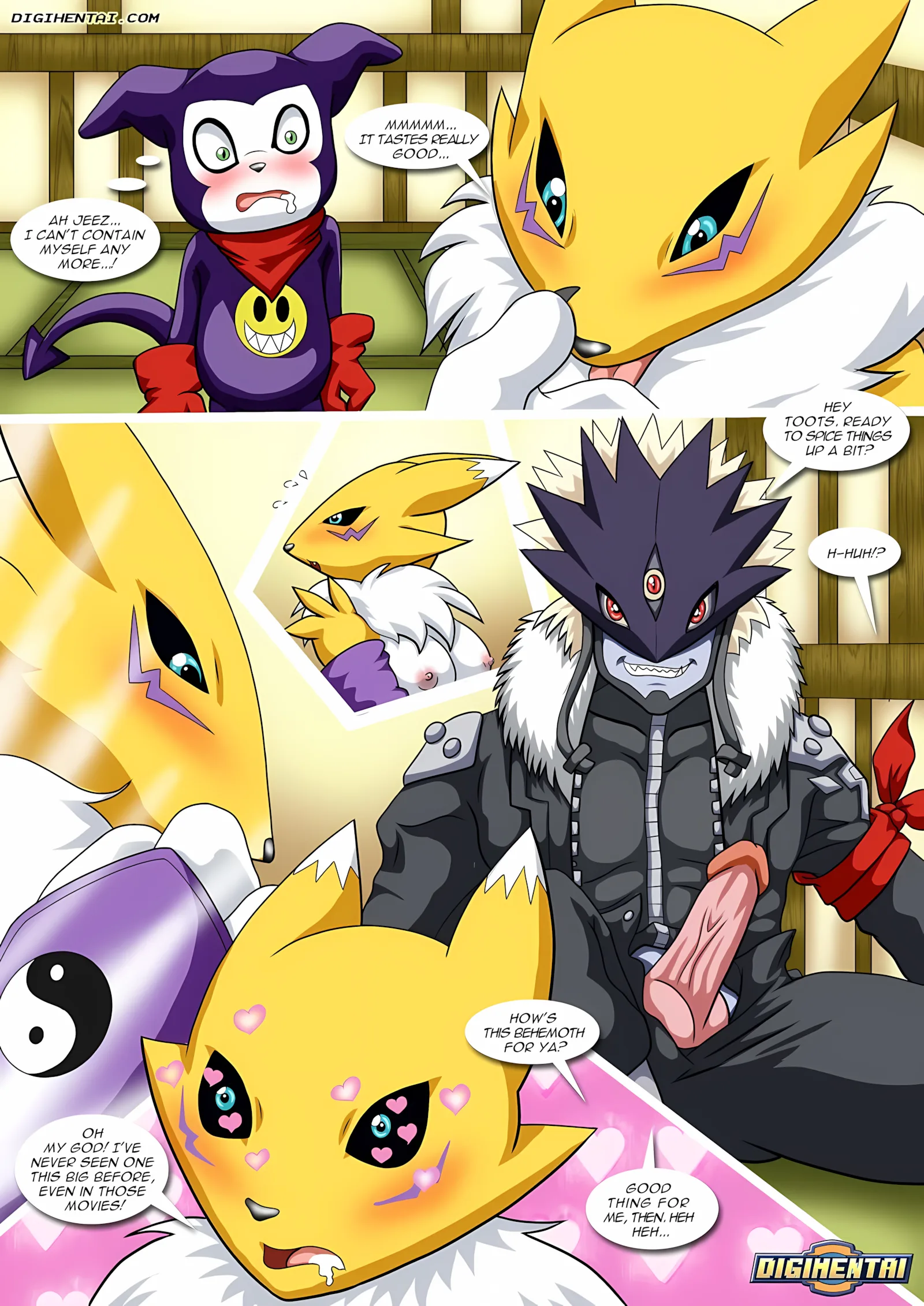 Renamon´s First Time (Digimon) [PalComix], 1 . Renamon´s First Time - (Digimon) [PalComix], page 6 of 20