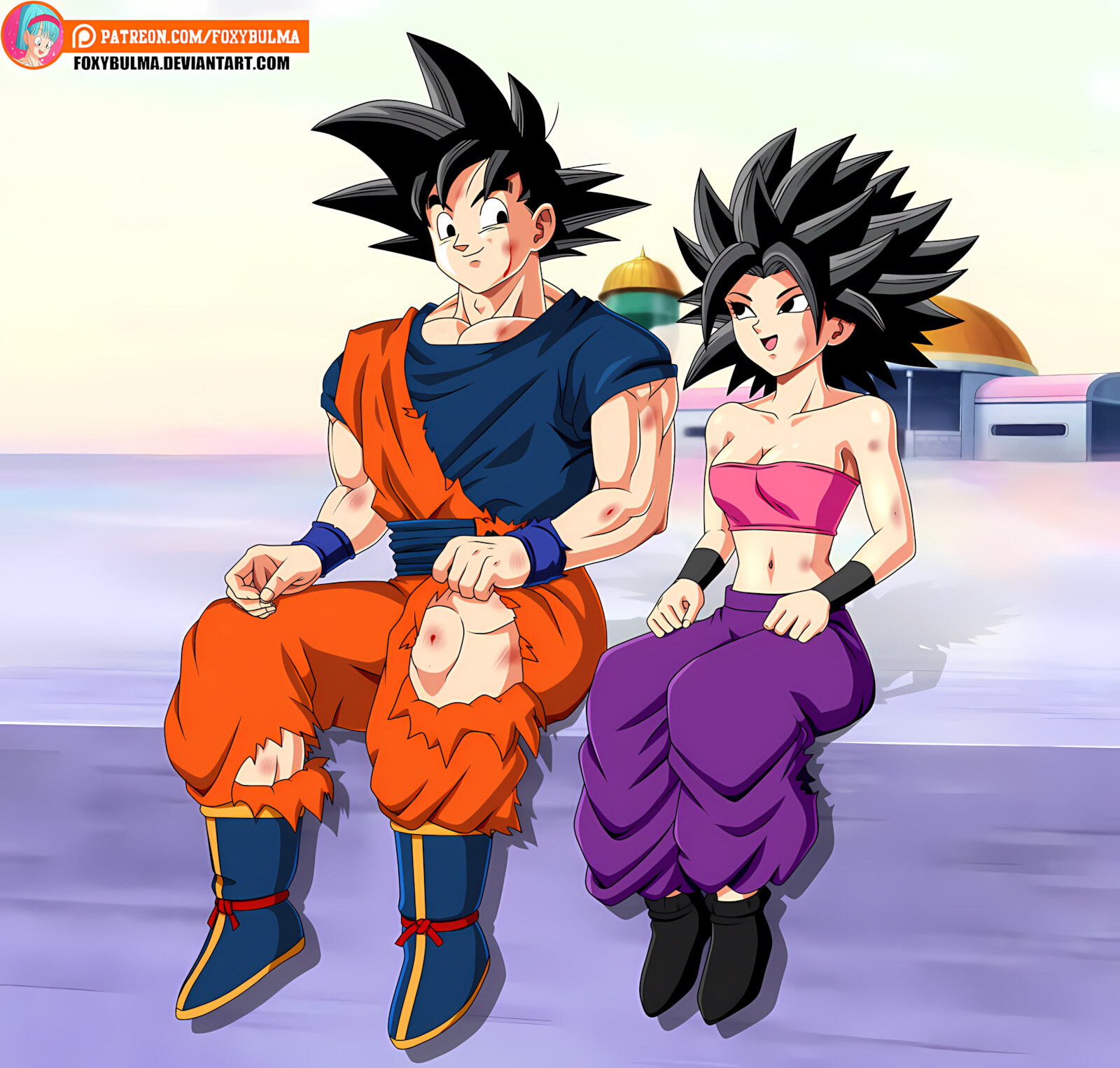 Saiyan Love (Dragon Ball Super) [FoxyBulma], Saiyan Love (Dragon Ball Super), page 1 of 54