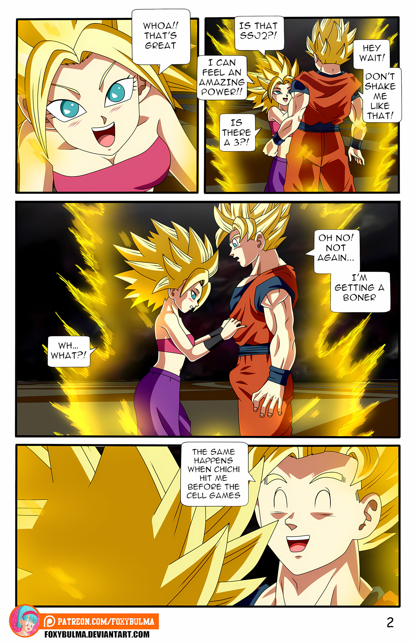 Saiyan Love (Dragon Ball Super) [FoxyBulma], Saiyan Love (Dragon Ball Super), page 4 of 54