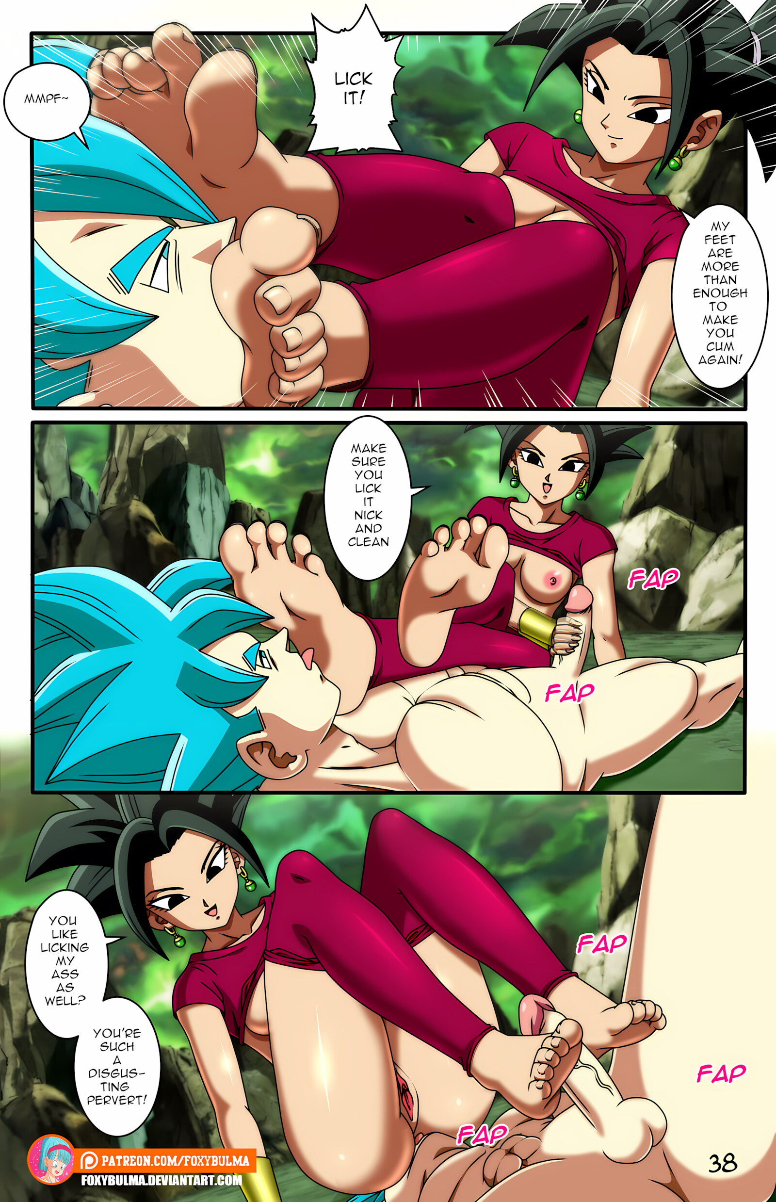 Saiyan Love (Dragon Ball Super) [FoxyBulma], Saiyan Love (Dragon Ball Super), page 40 of 54
