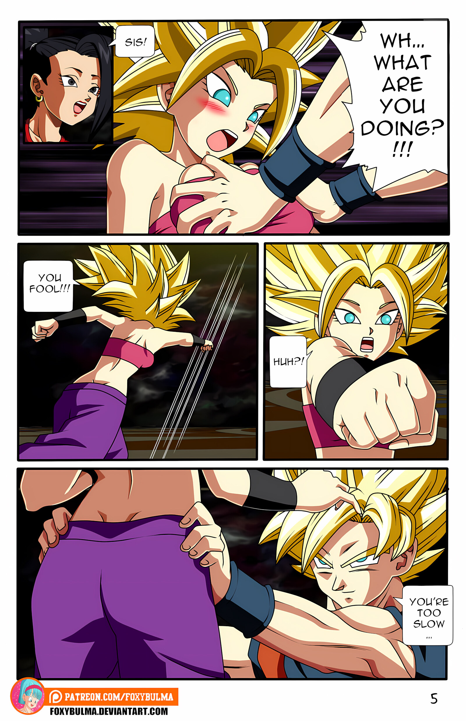 Saiyan Love (Dragon Ball Super) [FoxyBulma], Saiyan Love (Dragon Ball Super), page 7 of 54