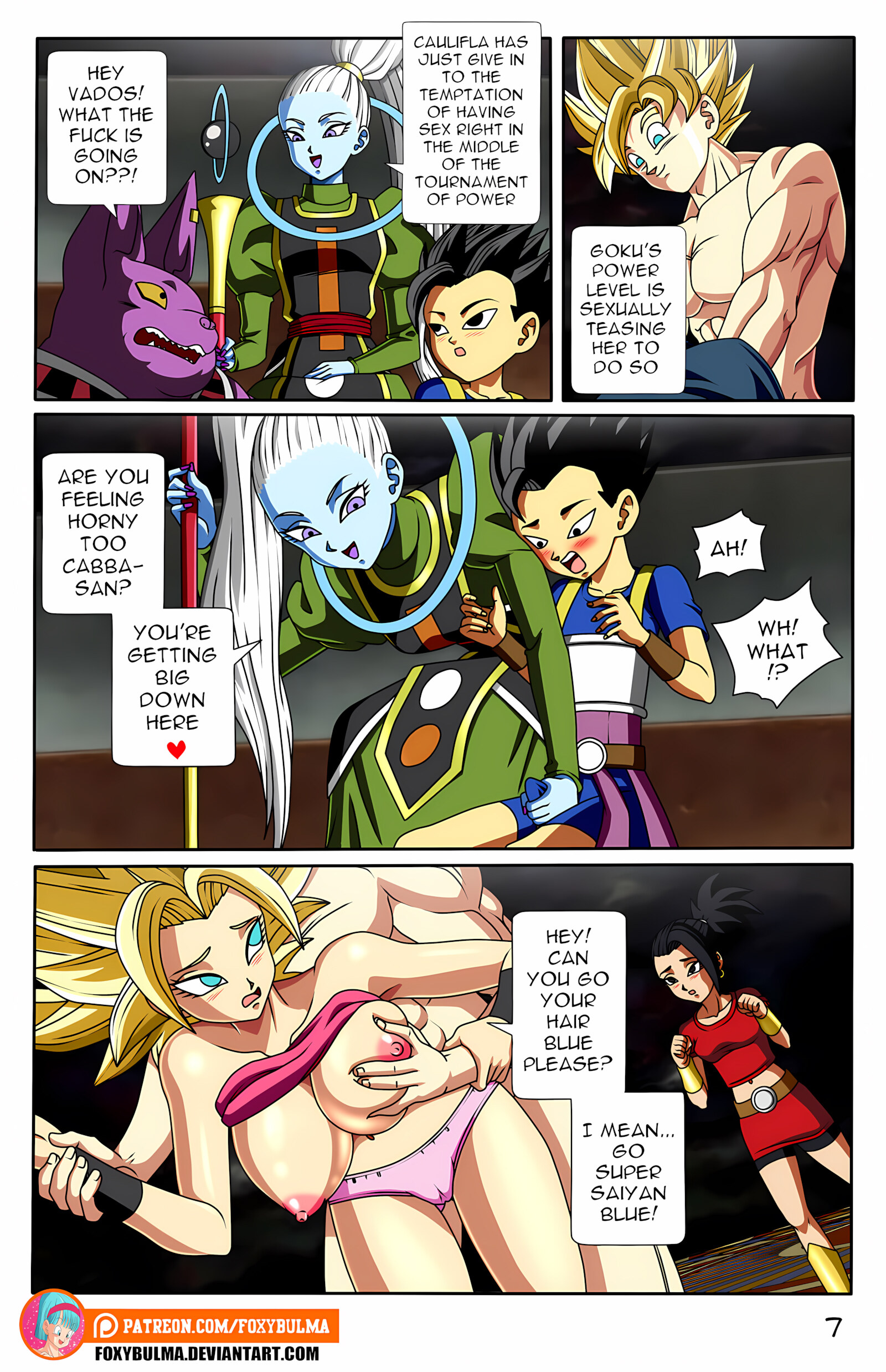 Saiyan Love (Dragon Ball Super) [FoxyBulma], Saiyan Love (Dragon Ball Super), page 9 of 54