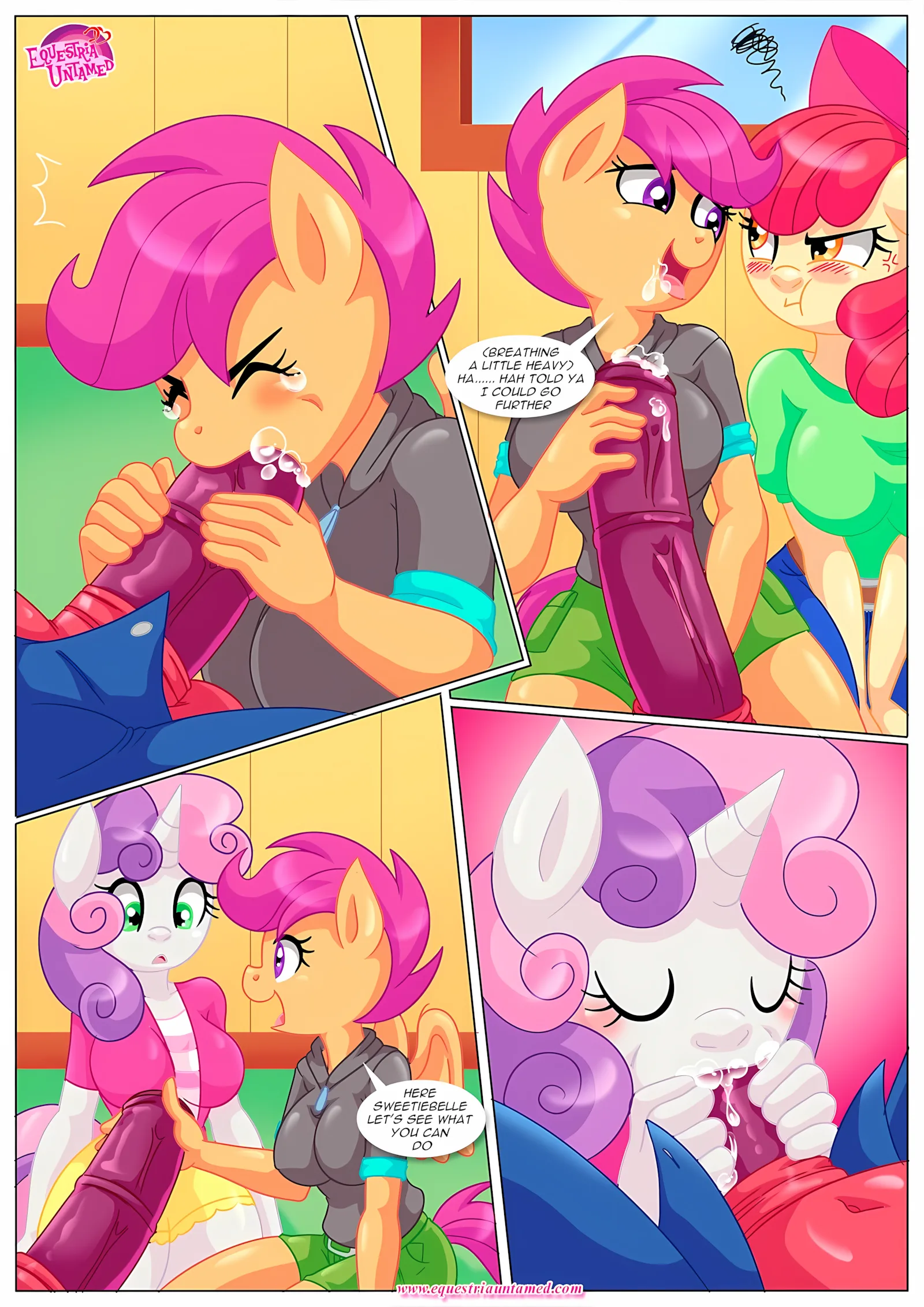 Applejack’s Secret Is Out (My Little Pony – Friendship Is Magic) [Palcomix], 1 . Applejack's Secret Is Out - (My Little Pony - Friendship Is Magic) [Palcomix], page 11 of 21