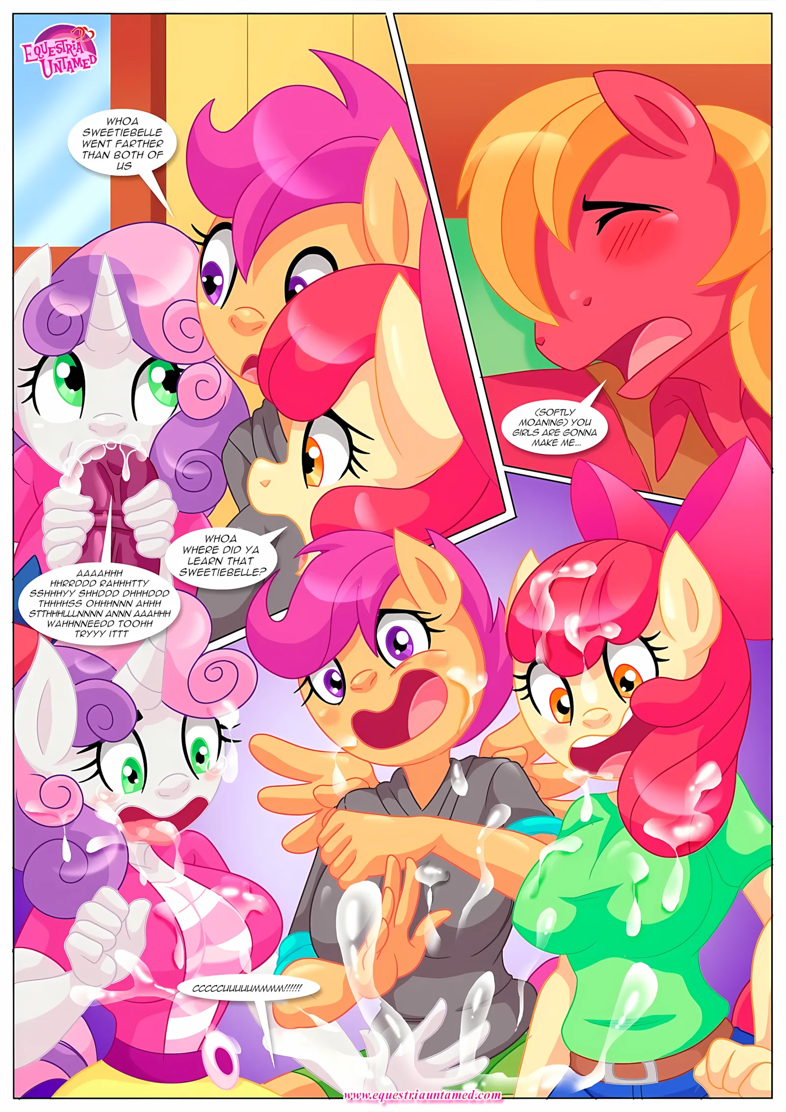 Applejack’s Secret Is Out (My Little Pony – Friendship Is Magic) [Palcomix], 1 . Applejack's Secret Is Out - (My Little Pony - Friendship Is Magic) [Palcomix], page 12 of 21