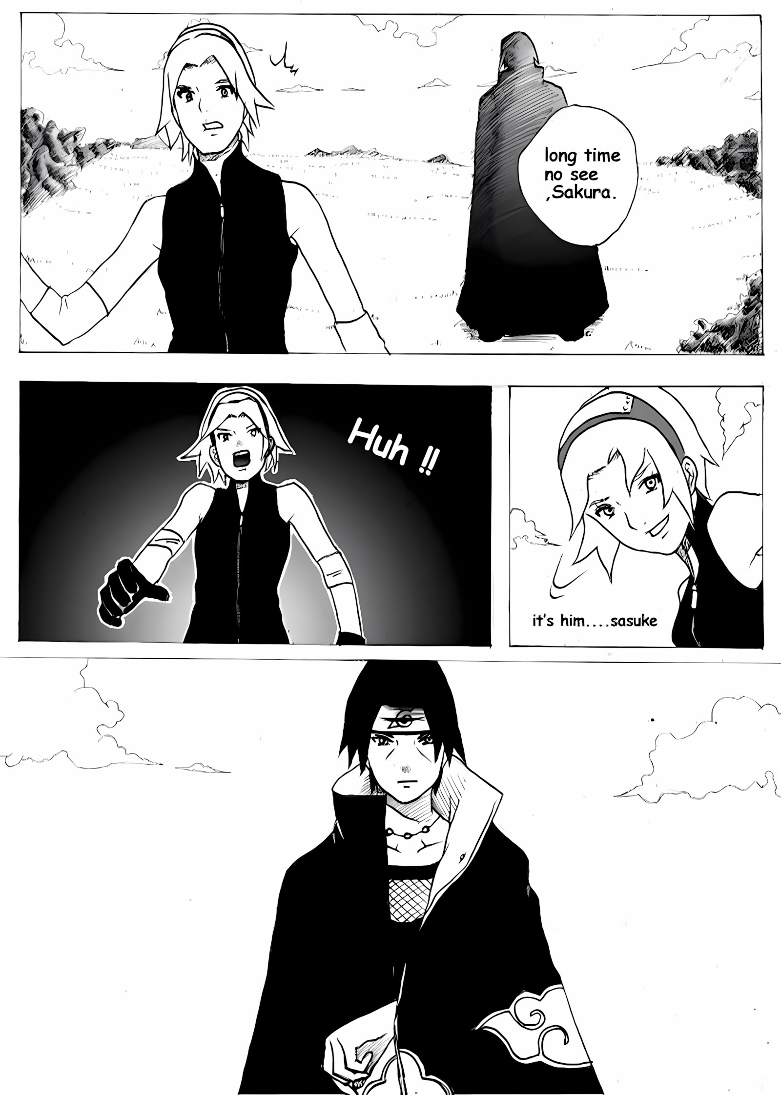 Sakura – Naruto Doujin Projeck [Bodou], Sakura - Naruto Doujin Projeck, page 3 of 15