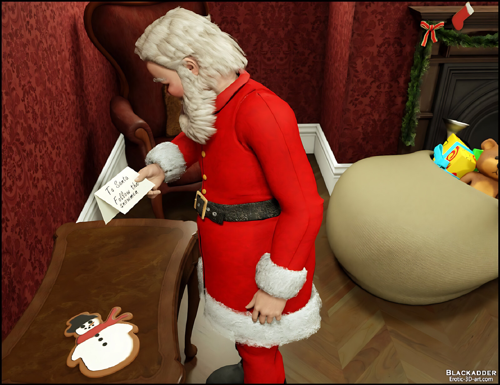 Santa Is Cumming [Blackadder], Santa Is Cumming, page 4 of 51