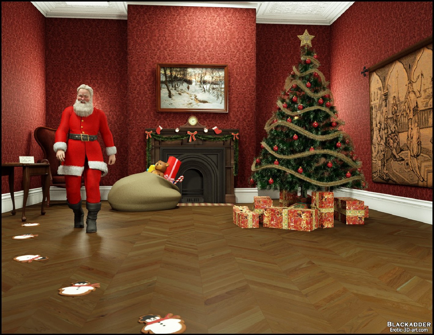 Santa Is Cumming [Blackadder], Santa Is Cumming, page 5 of 51