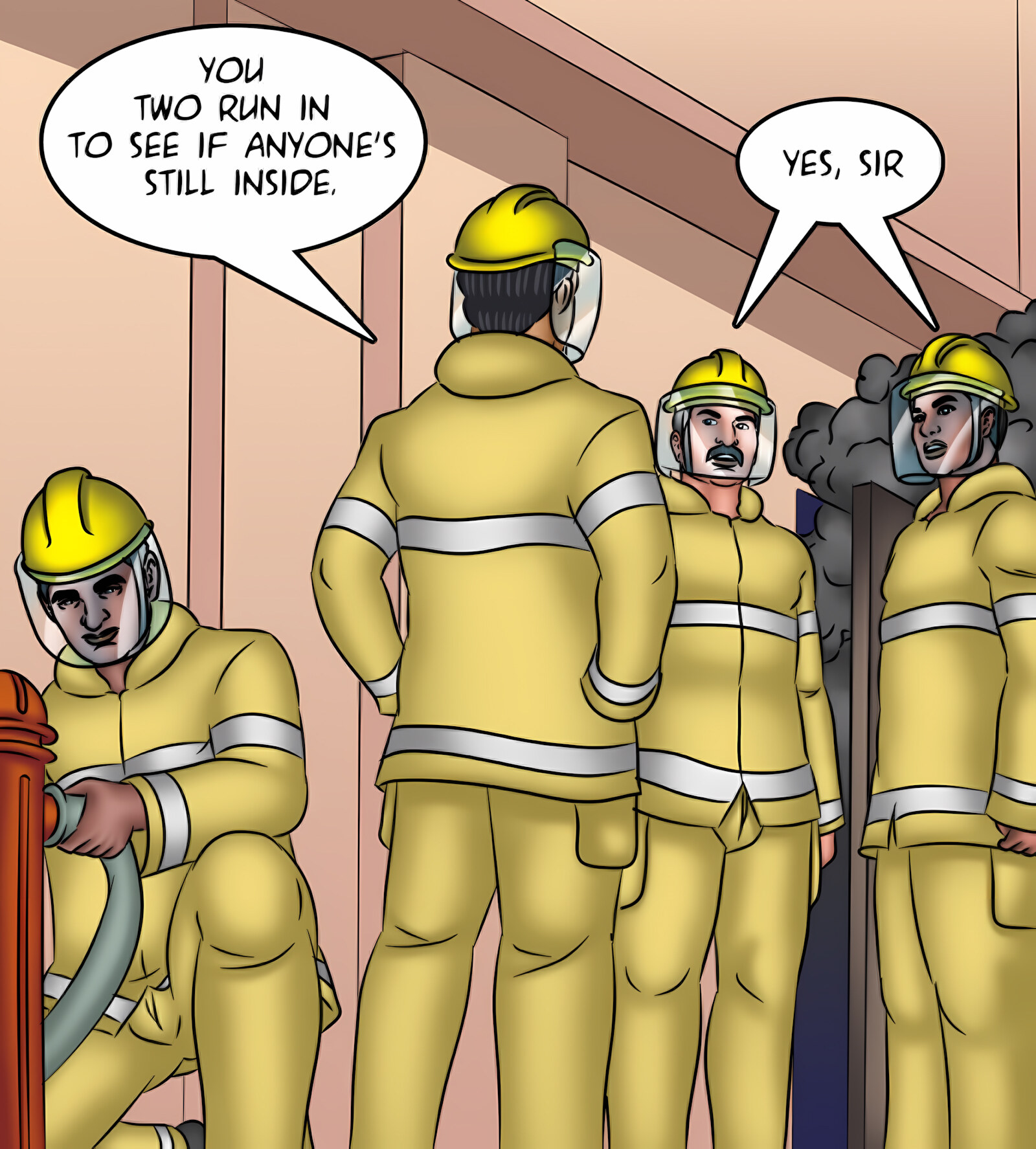 Savita Bhabhi 121-130 [Kirtu], Savita Bhabhi 130 - Savita is on Fire, page 39 of 142