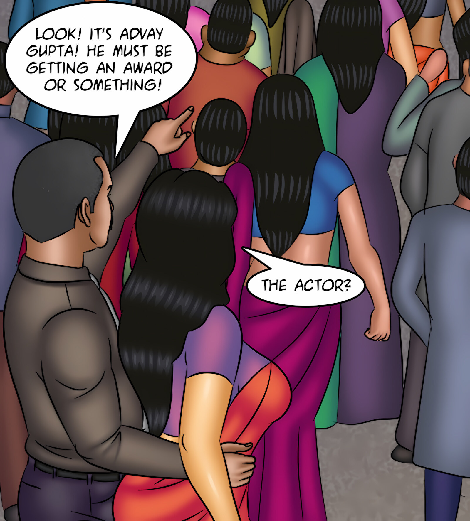Savita Bhabhi 121-130 [Kirtu], Savita Bhabhi 129 - Going Bollywood, page 27 of 142