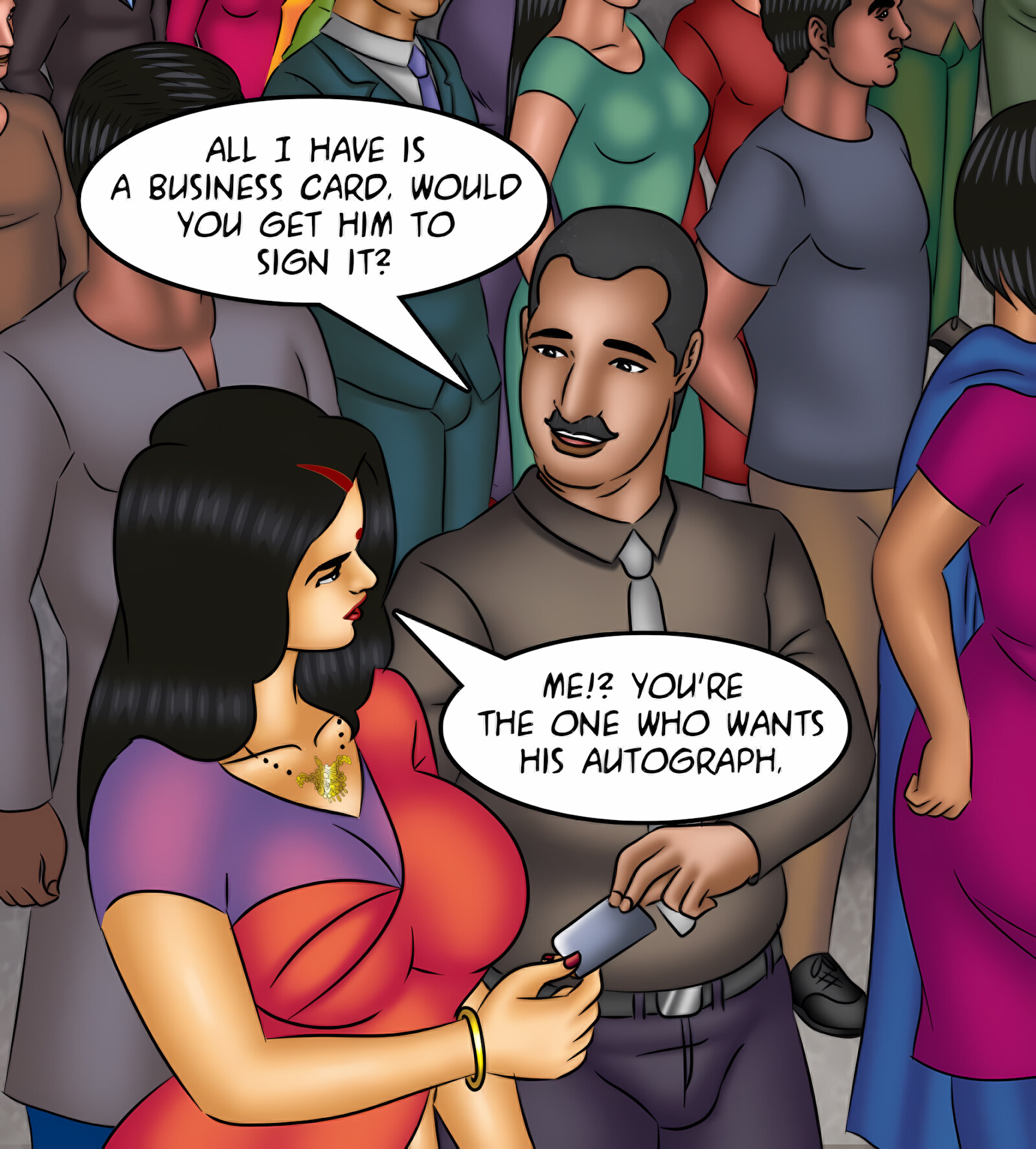Savita Bhabhi 121-130 [Kirtu], Savita Bhabhi 129 - Going Bollywood, page 29 of 142