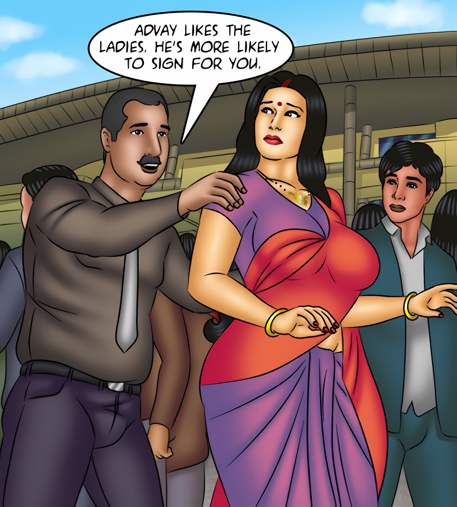 Savita Bhabhi 121-130 [Kirtu], Savita Bhabhi 129 - Going Bollywood, page 30 of 142
