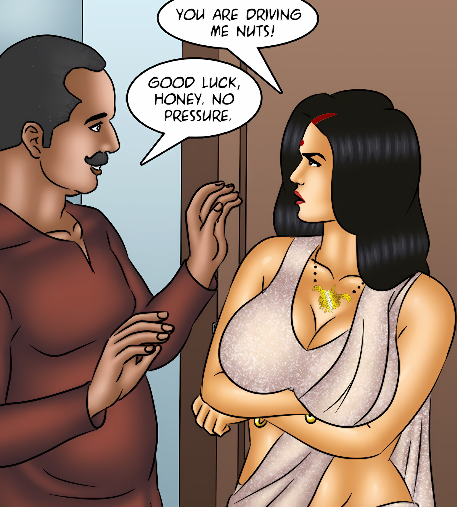 Savita Bhabhi 121-130 [Kirtu], Savita Bhabhi 129 - Going Bollywood, page 41 of 142