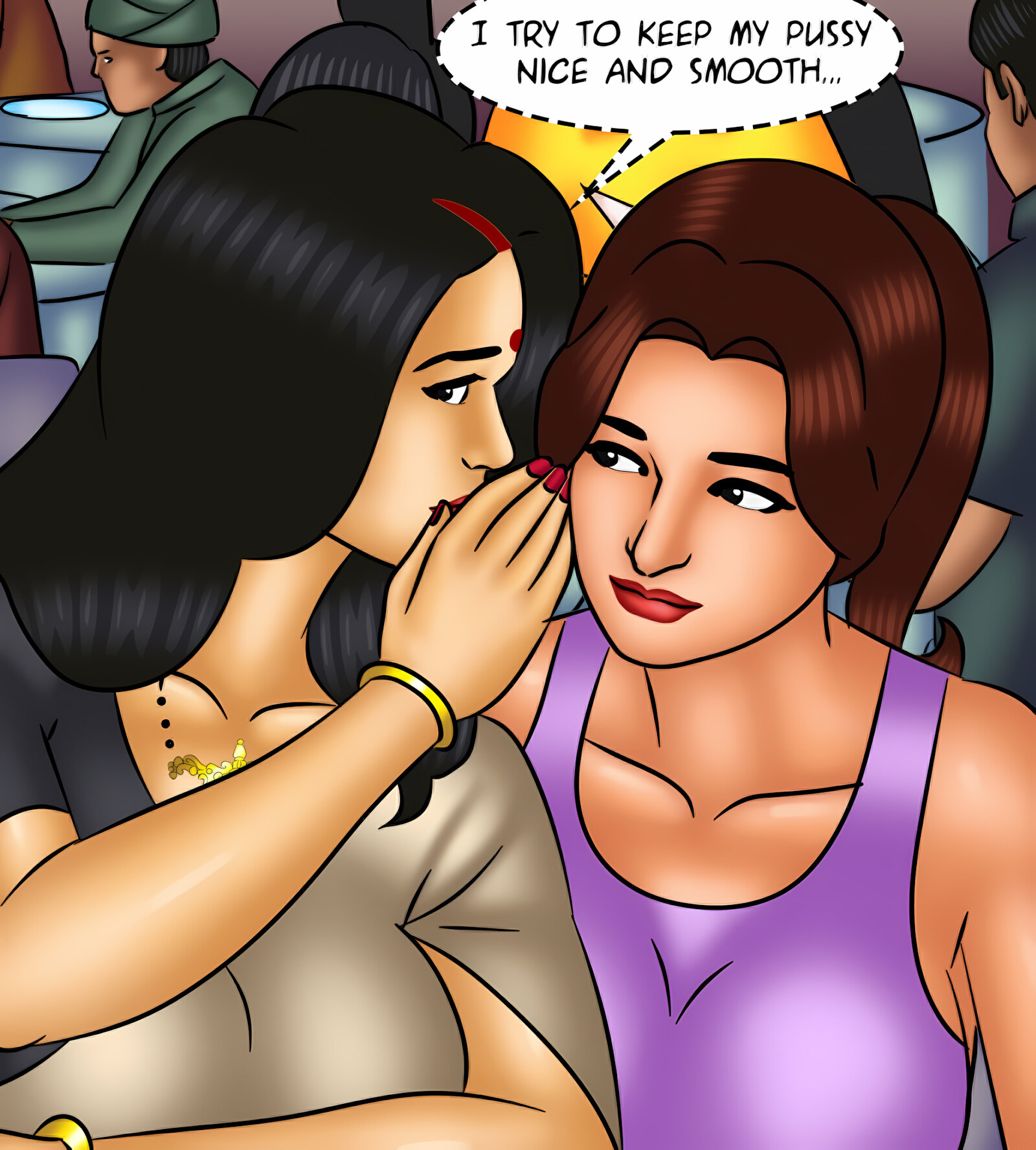 Savita Bhabhi 121-130 [Kirtu], Savita Bhabhi 128 - Waxing Erotic, page 26 of 143