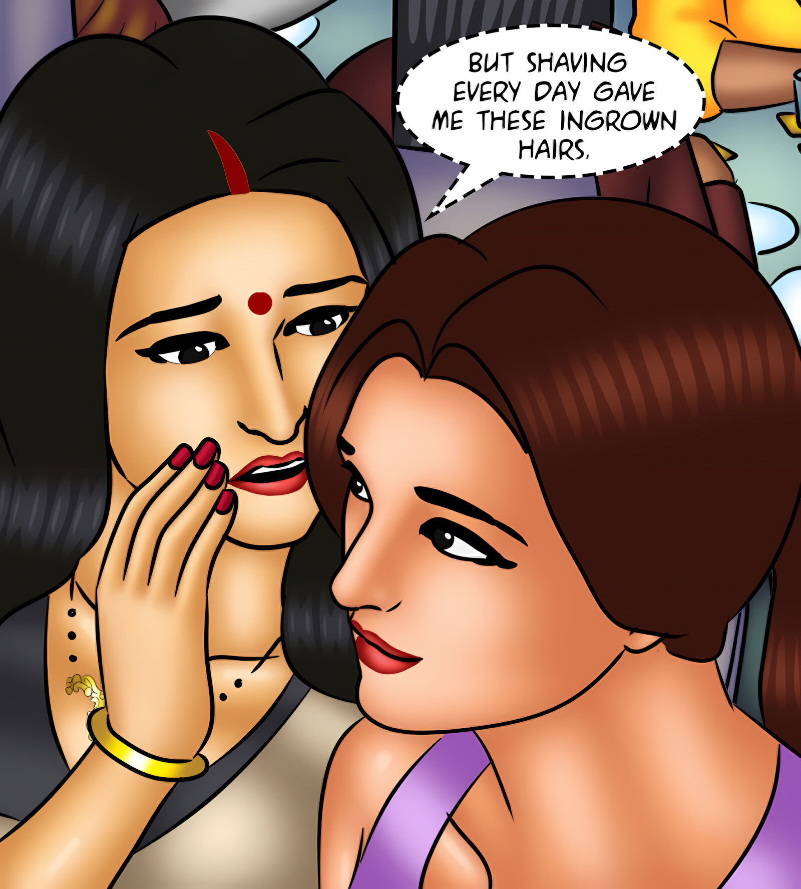 Savita Bhabhi 121-130 [Kirtu], Savita Bhabhi 128 - Waxing Erotic, page 27 of 143