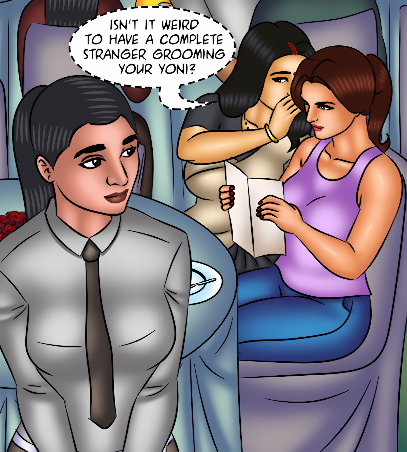 Savita Bhabhi 121-130 [Kirtu], Savita Bhabhi 128 - Waxing Erotic, page 30 of 143