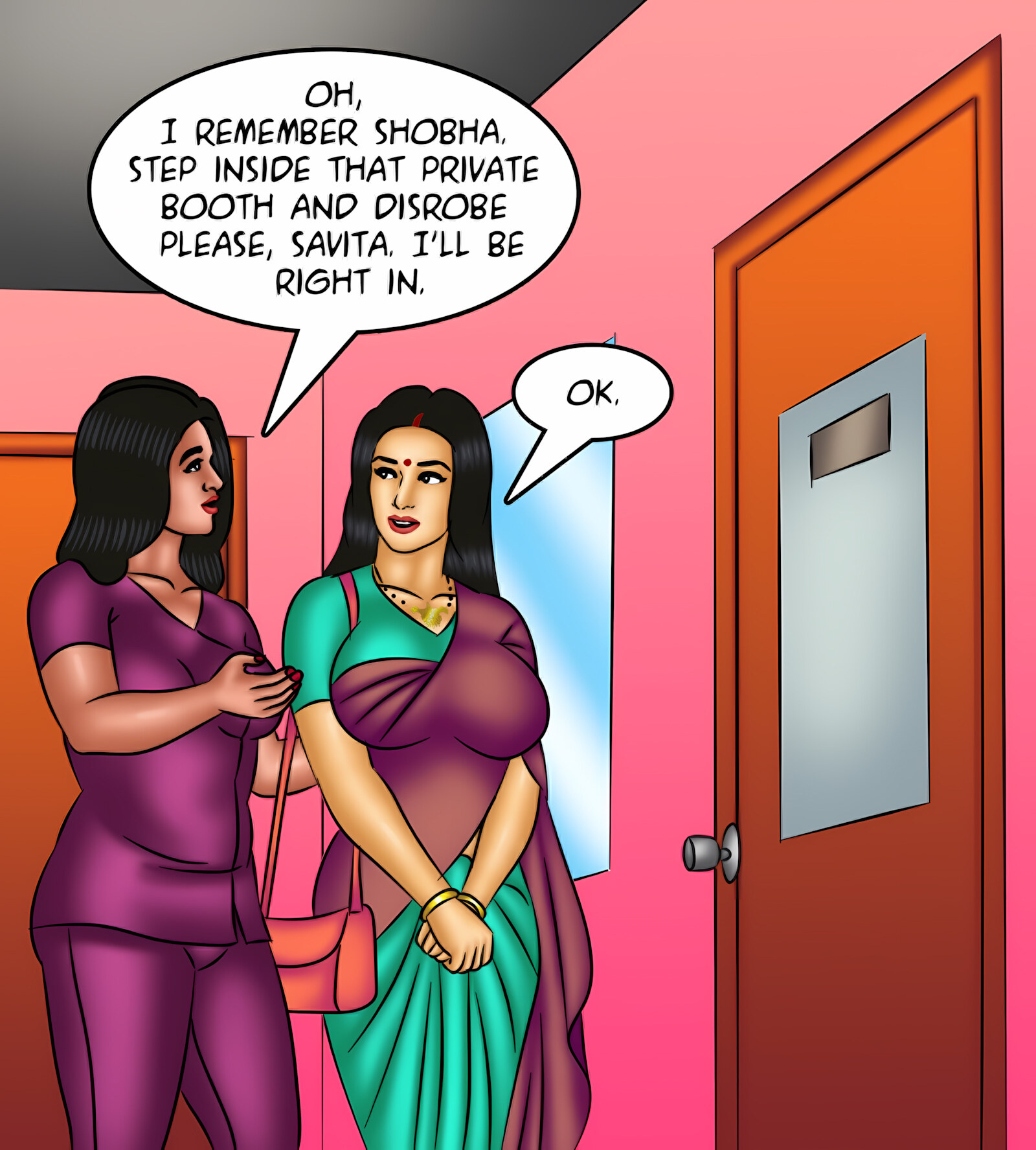 Savita Bhabhi 121-130 [Kirtu], Savita Bhabhi 128 - Waxing Erotic, page 40 of 143