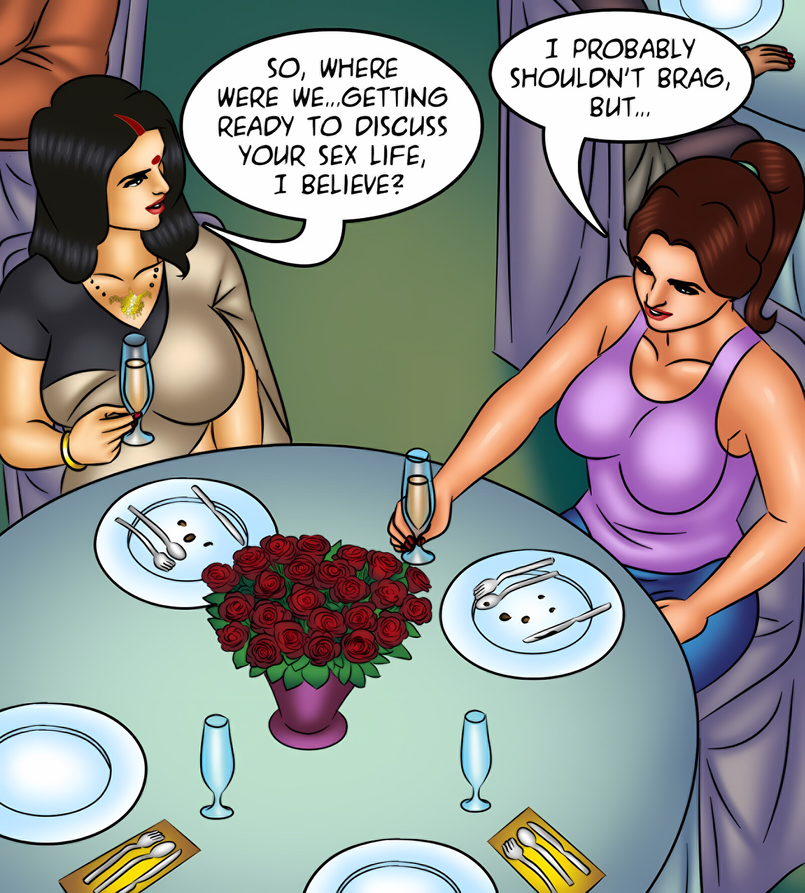 Savita Bhabhi 121-130 [Kirtu], Savita Bhabhi 128 - Waxing Erotic, page 5 of 143