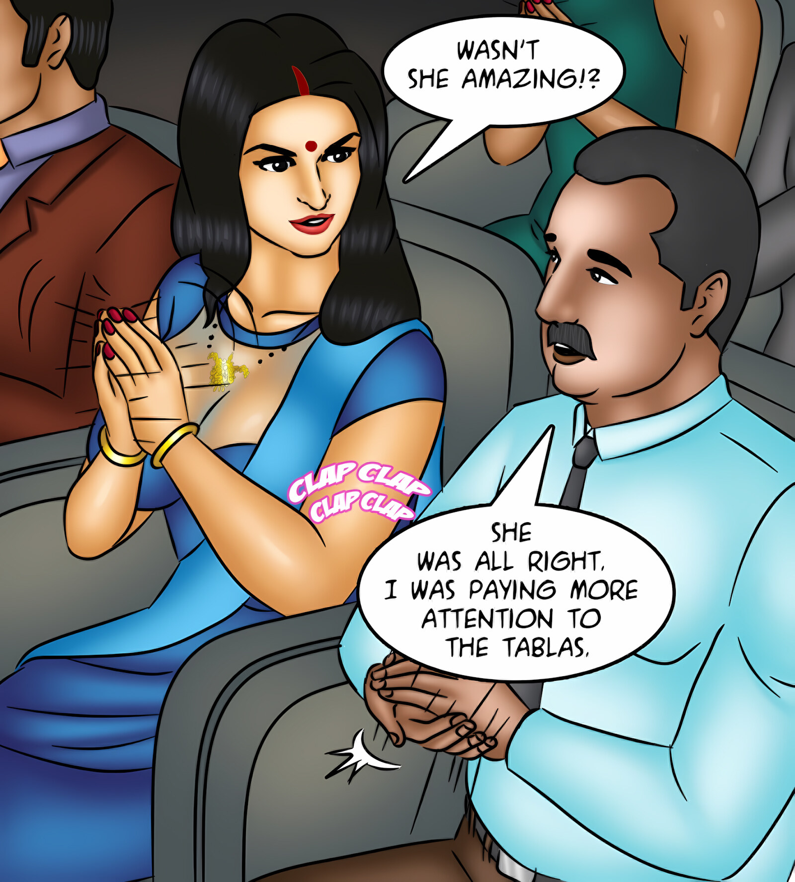 Savita Bhabhi 121-130 [Kirtu], Savita Bhabhi 127 - Music Lessons, page 6 of 142