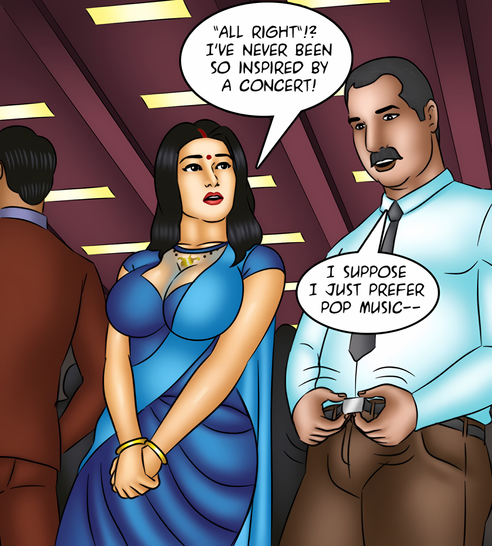 Savita Bhabhi 121-130 [Kirtu], Savita Bhabhi 127 - Music Lessons, page 7 of 142
