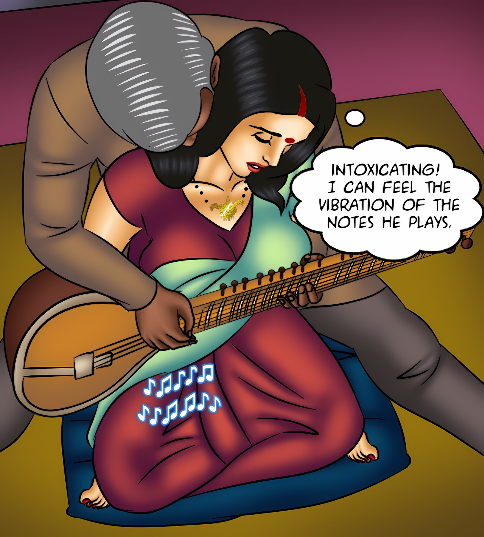 Savita Bhabhi 121-130 [Kirtu], Savita Bhabhi 127 - Music Lessons, page 63 of 142