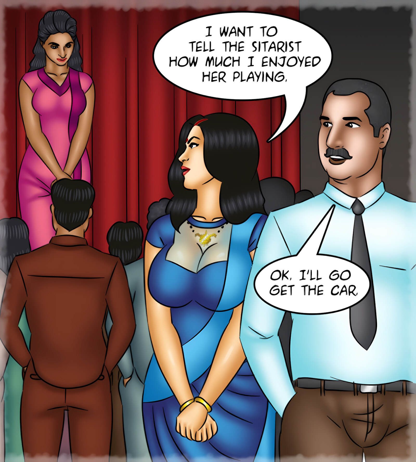Savita Bhabhi 121-130 [Kirtu], Savita Bhabhi 127 - Music Lessons, page 8 of 142