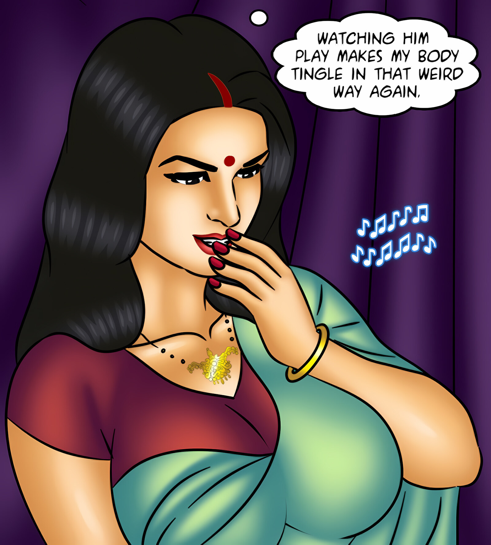 Savita Bhabhi 121-130 [Kirtu], Savita Bhabhi 127 - Music Lessons, page 78 of 142